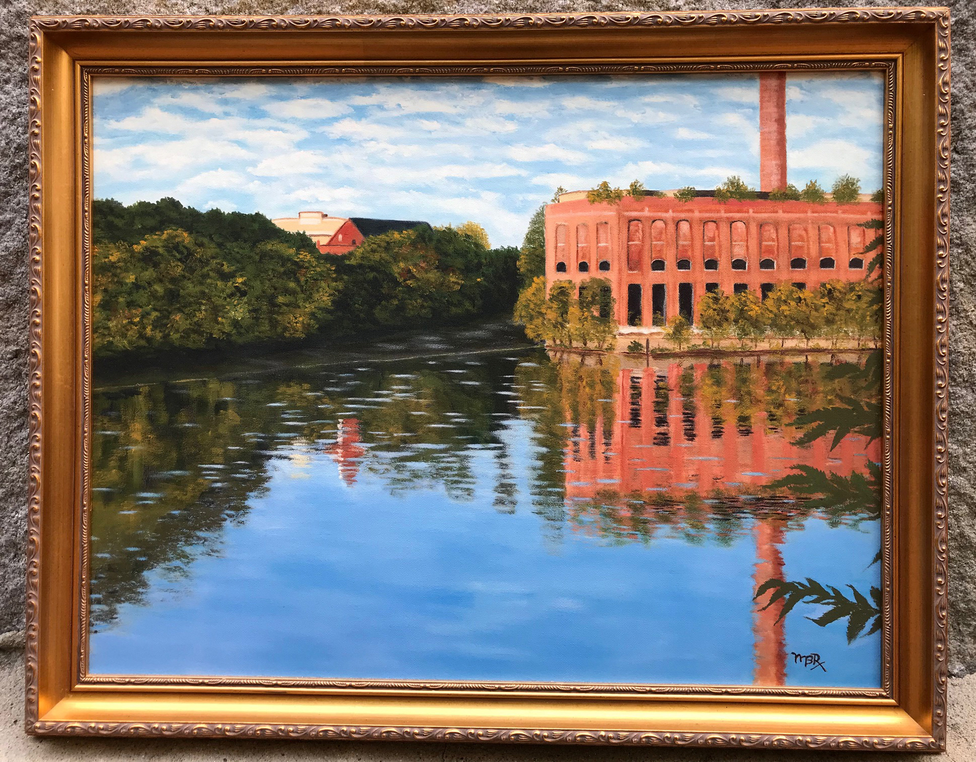 Dr. Mark Romanowsky, Confluence, Concord & Merrimack Rivers, Giclee Print, 18" x 24", Price: $225