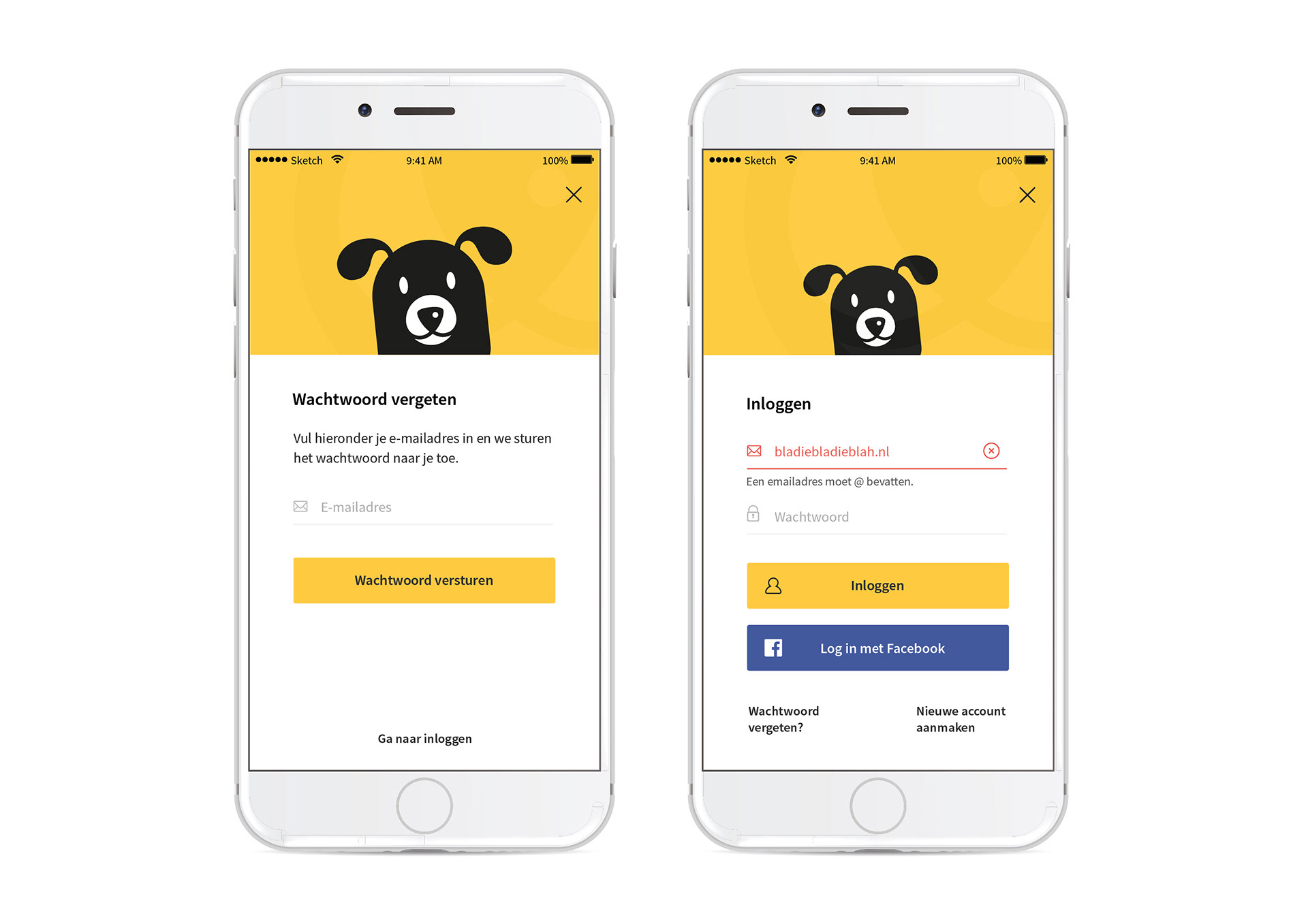 Speurders.nl App Design Concept by Milan Houter