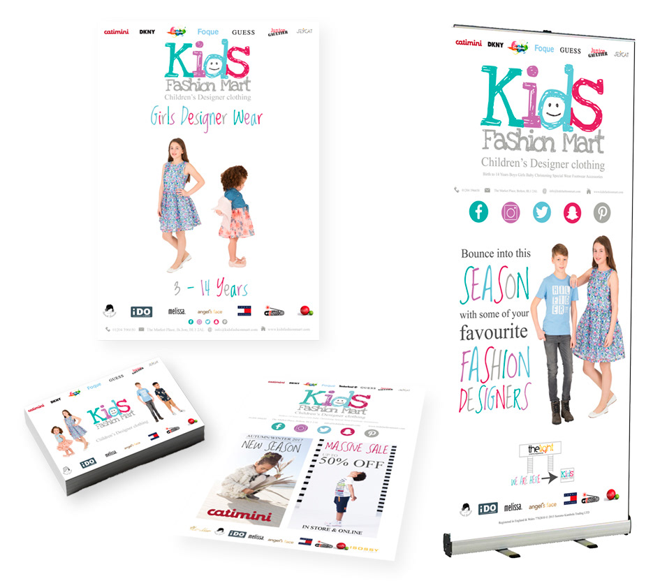 lindsey ahmet graphic designer and photographer print design for kids fashion mart