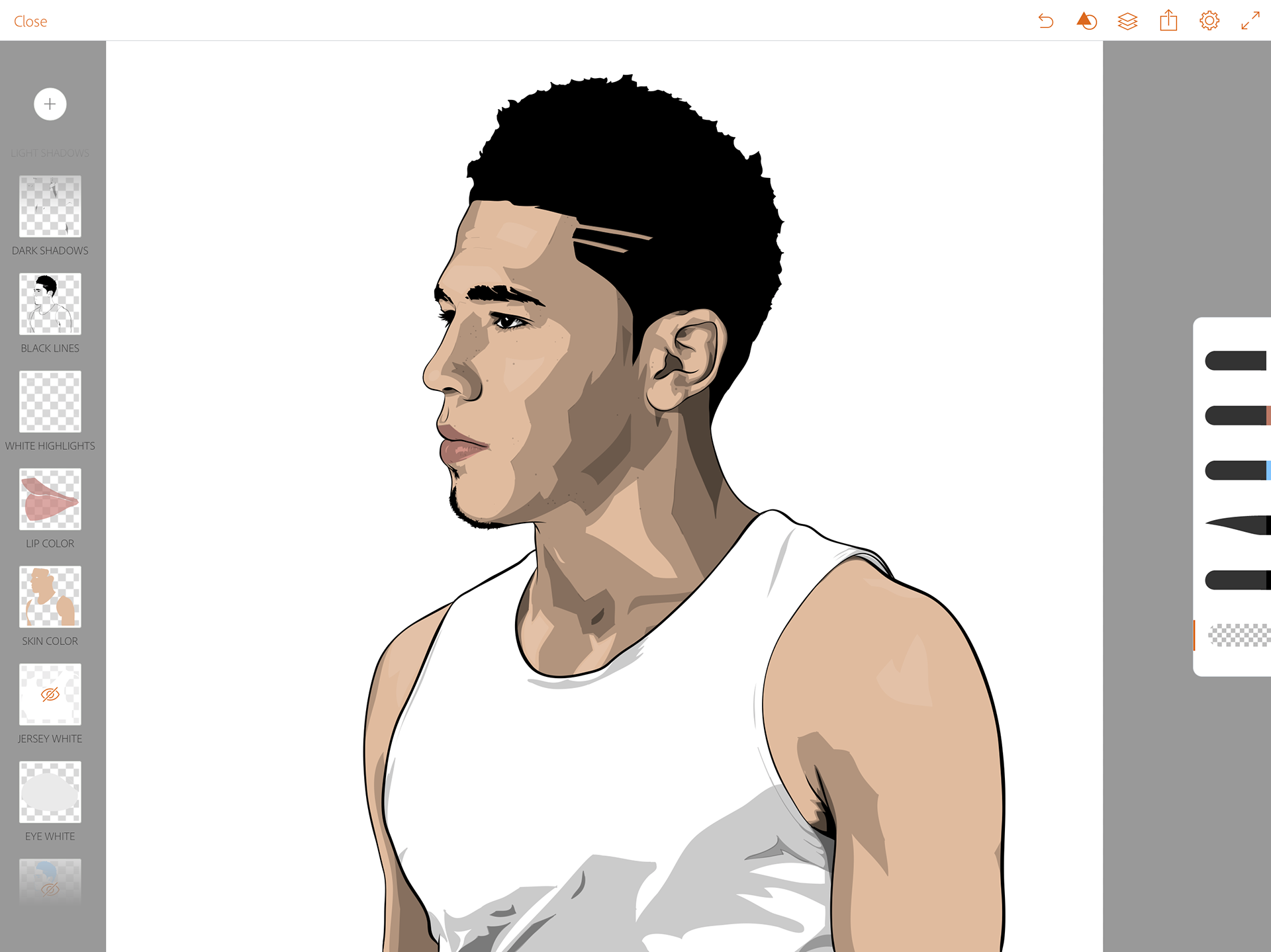 Devin Booker Drawing 1 No ice that day, booker remembers.