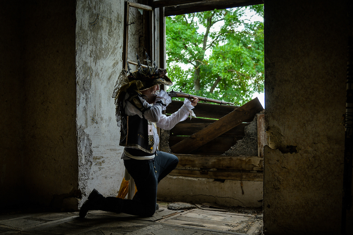 ... and an eager, bounty hunting pirate .