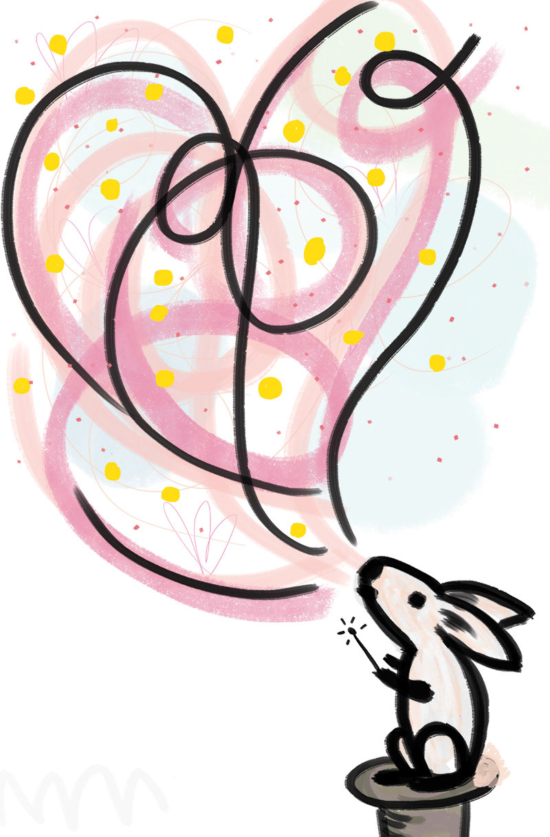 Magic Bunny - digital