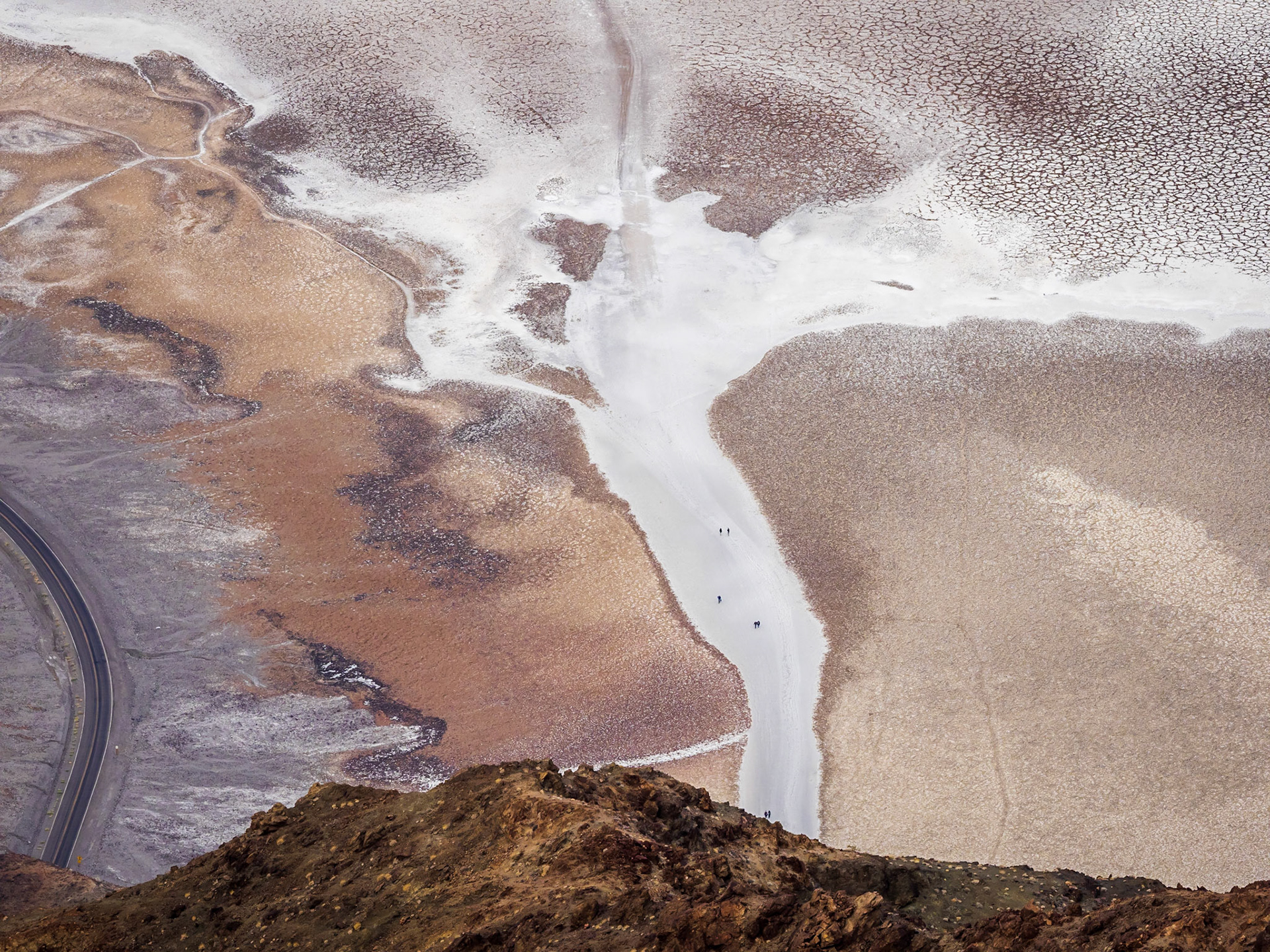 Dante's View of Badwater Basin