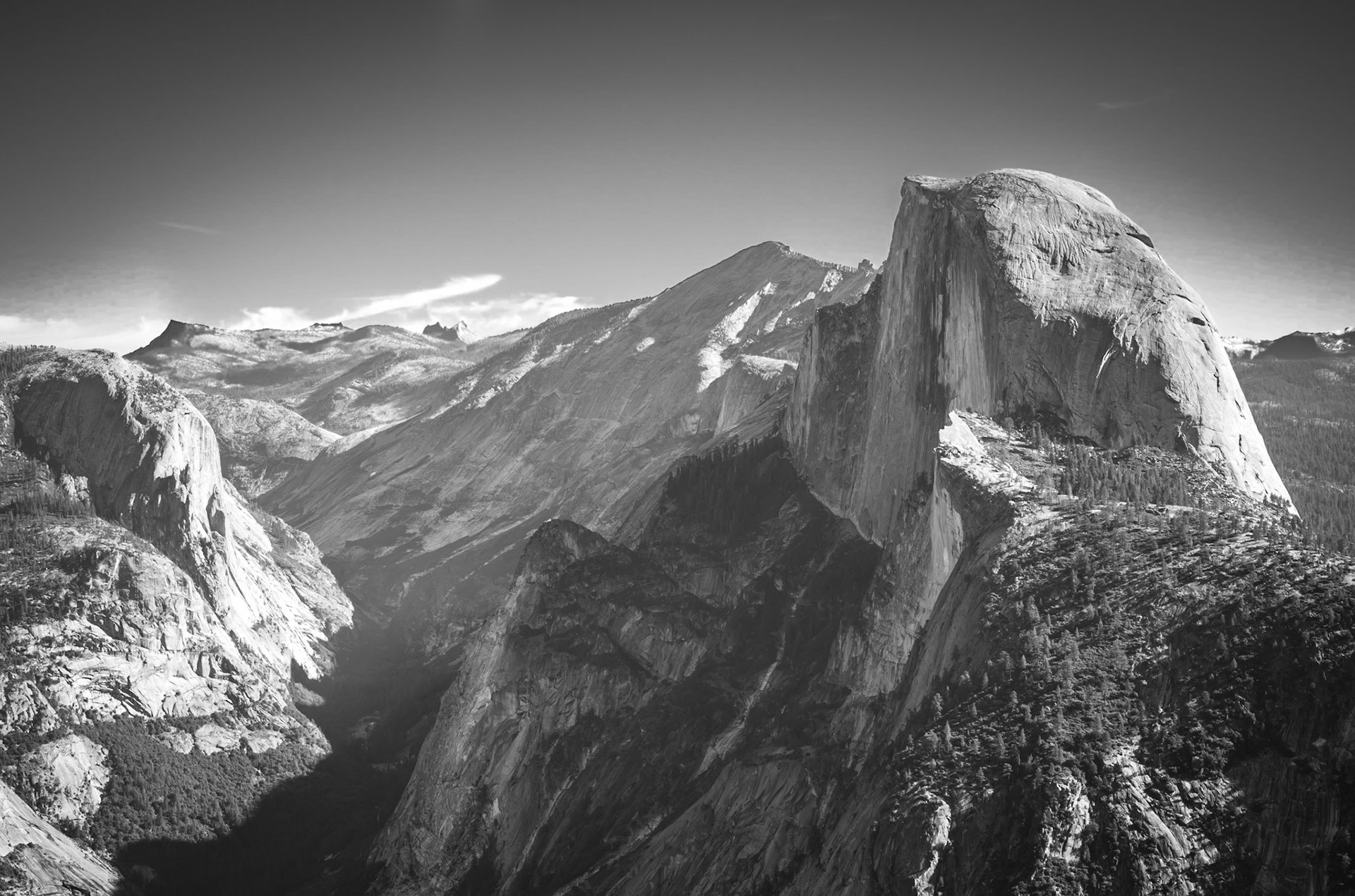 Half-Dome from Glacier Point