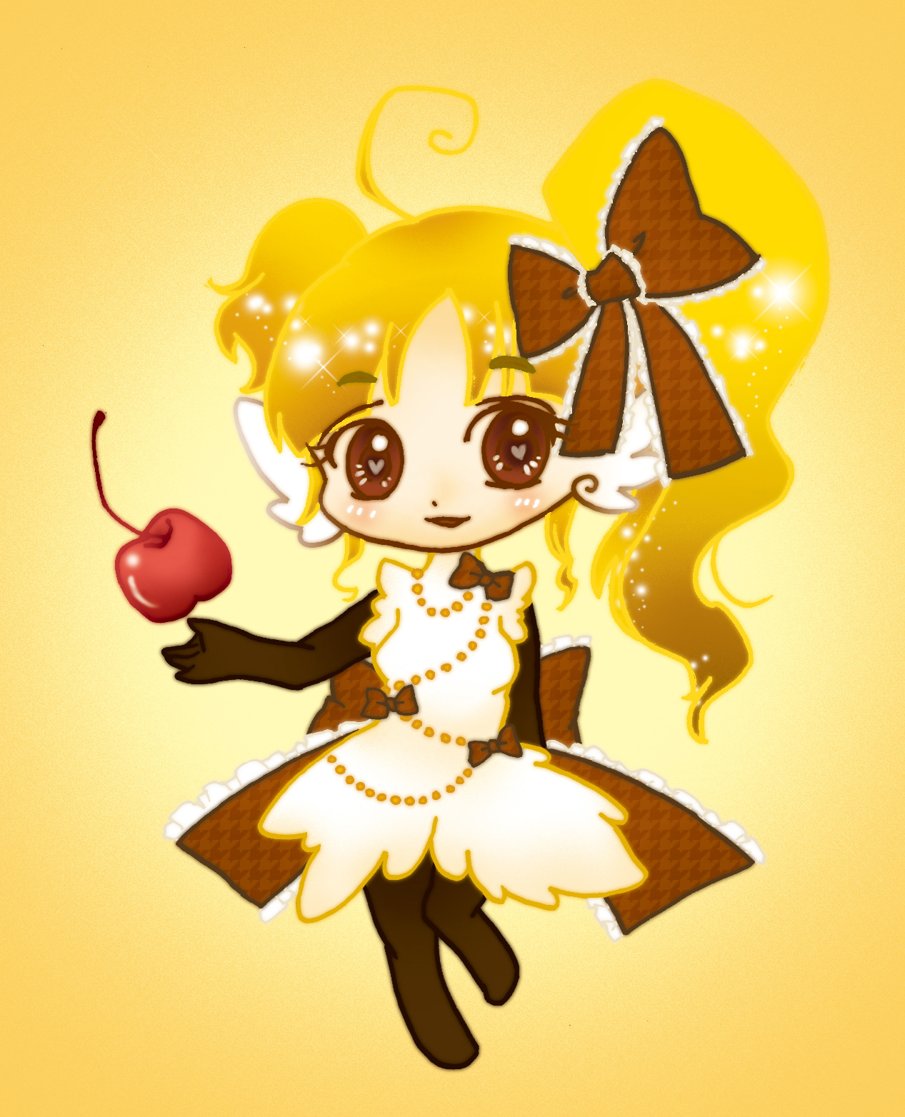 プリンアラモード