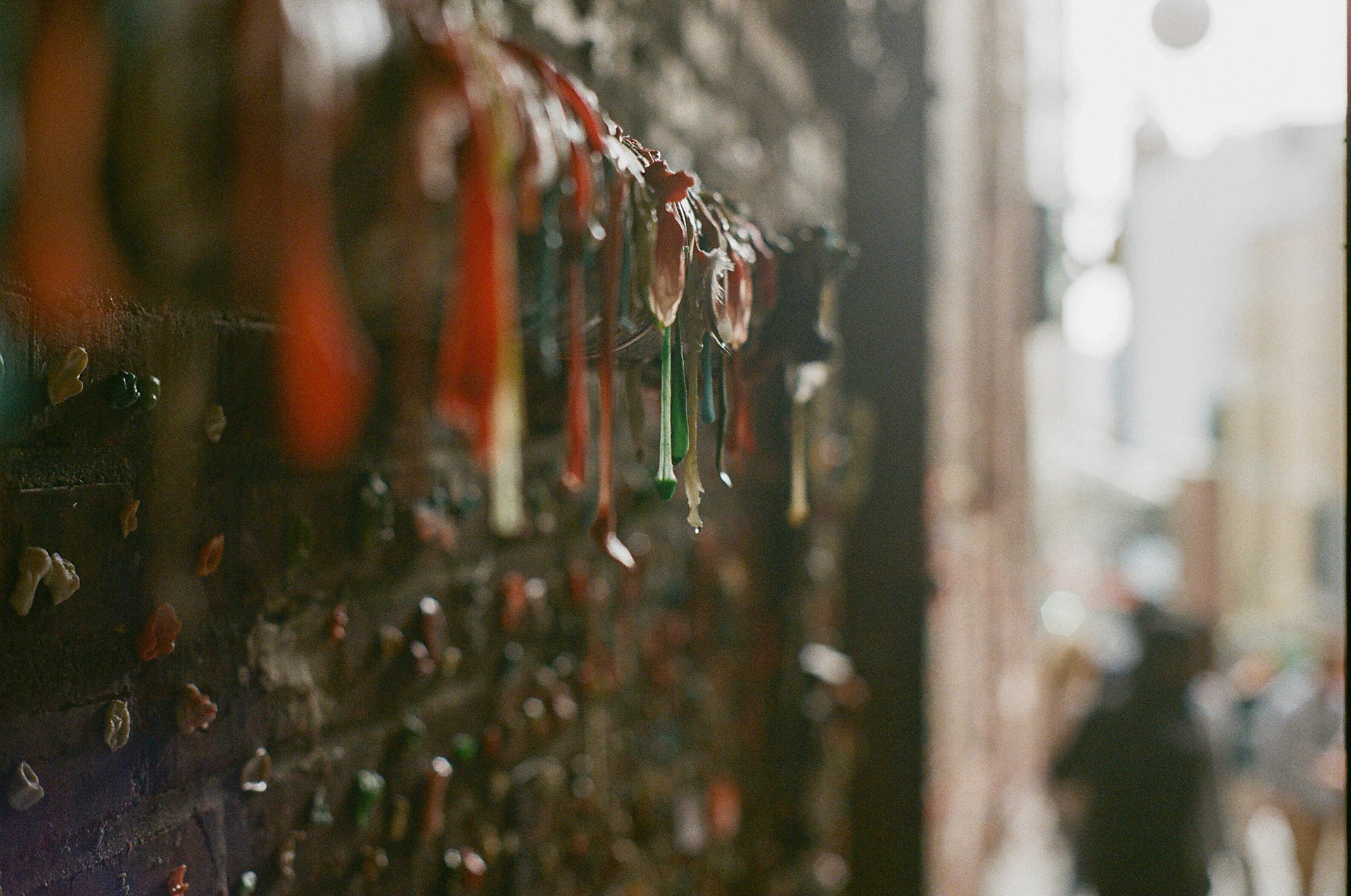 The famous gum wall in Seattle. #gumwall #seattle #washington #mikesansanophotography #mikesansano #film #35mm #analog #analogphotography #ishootfilm #filmisnotdead #filmphotography #analogphotography #analogue #filmcamera #filmphoto #filmcommunity #filmisalive #shootfilm #minolta #XD-11 #XD #minoltaxd #kodak #kodakultramax #ultramax400