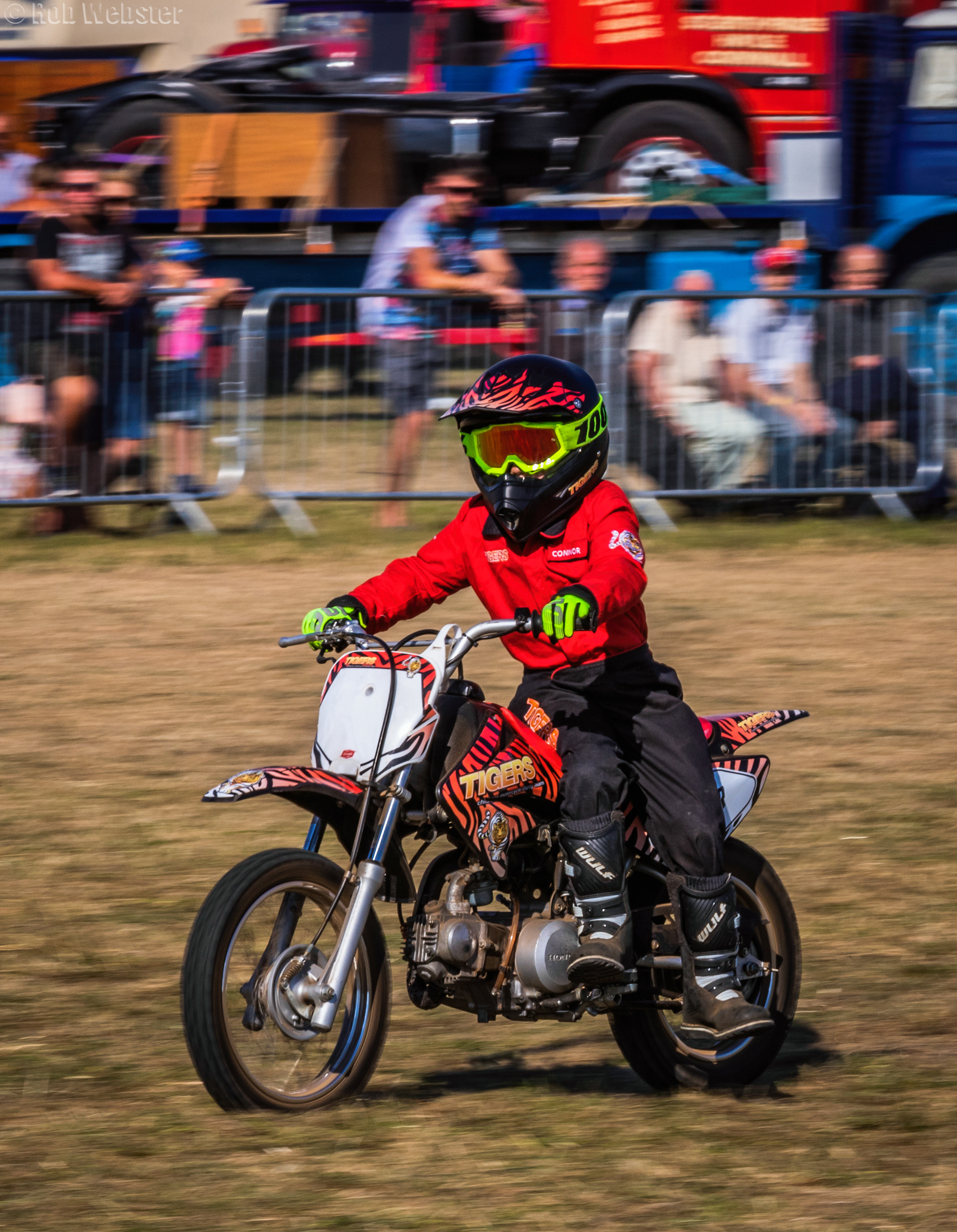 Rob Webster - Tigers Childrens Motorcycle Display Team 2018