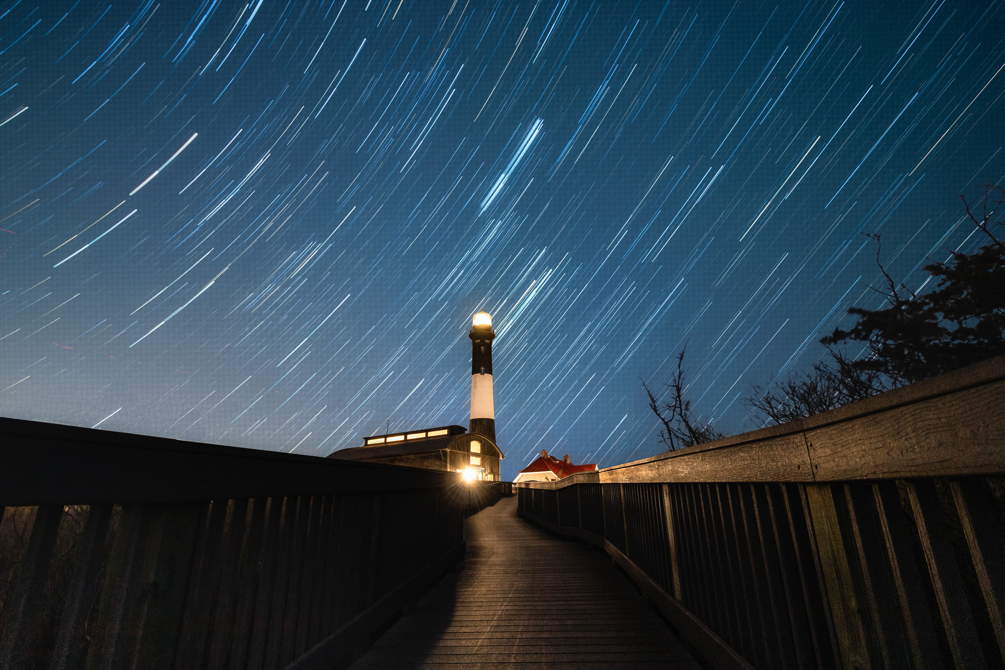 Fire Island Star Trails