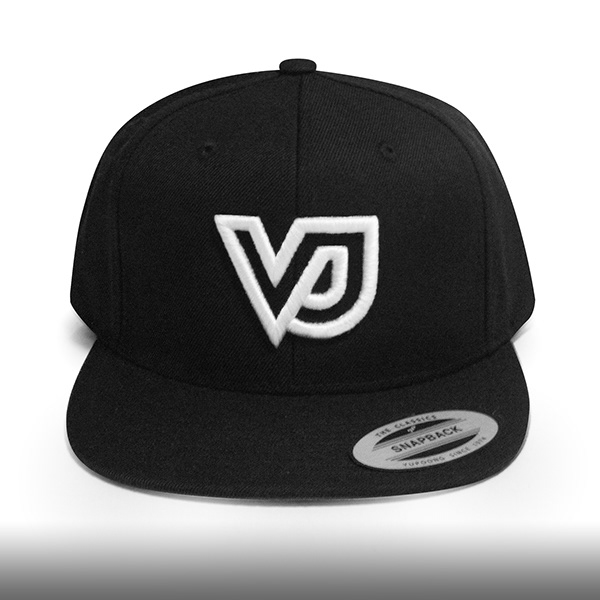 VJ CREATIVE - VJ Creative Black Snapback Hat