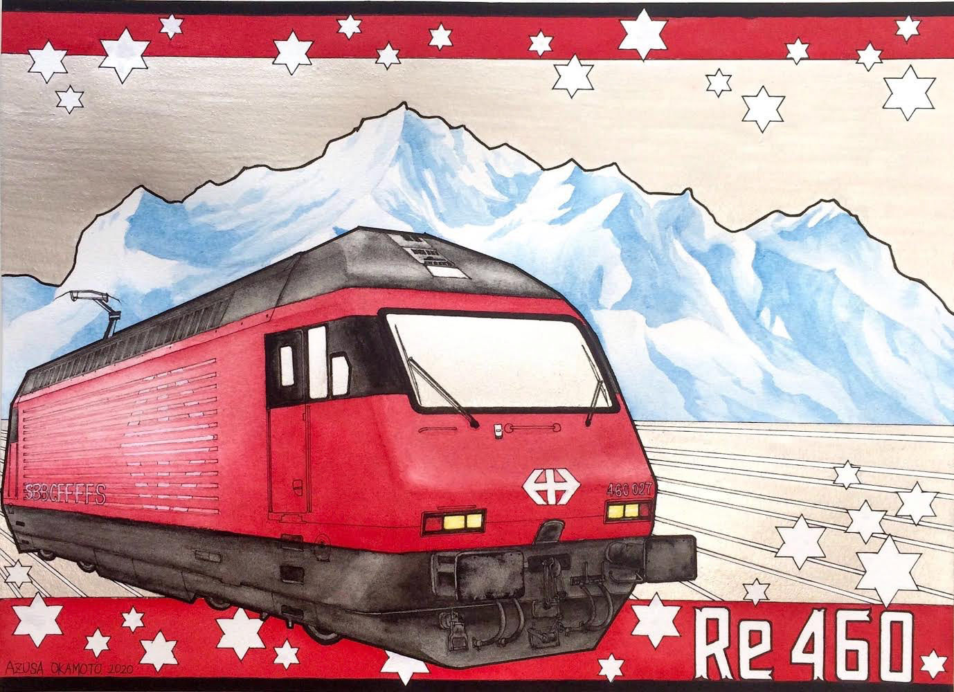 Re460系列車の作品