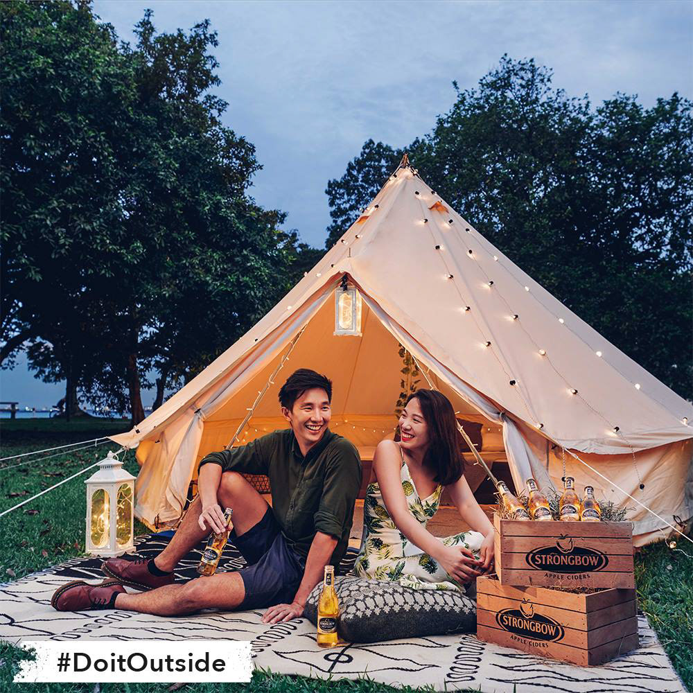Strongbow Singapore #DoItOutside campaign