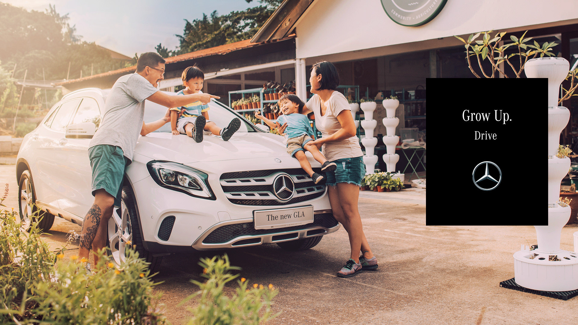 Daimler Mercedes Grow Up campaign