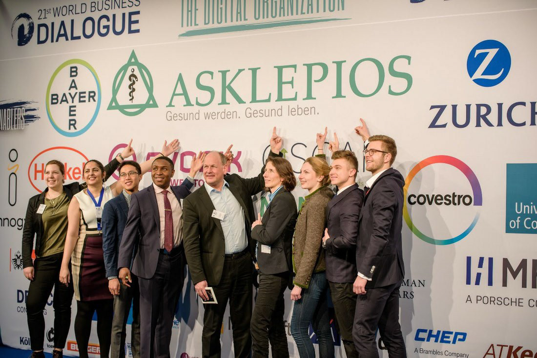 The team with Mr. Schneider, CEO Asklepios