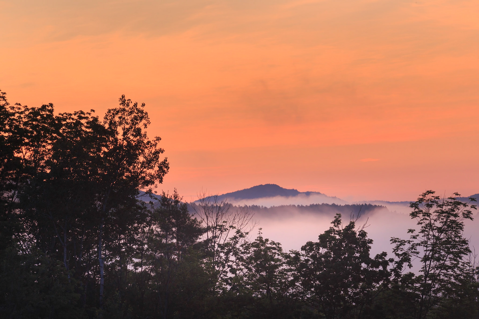 Sunrise at the Overlook