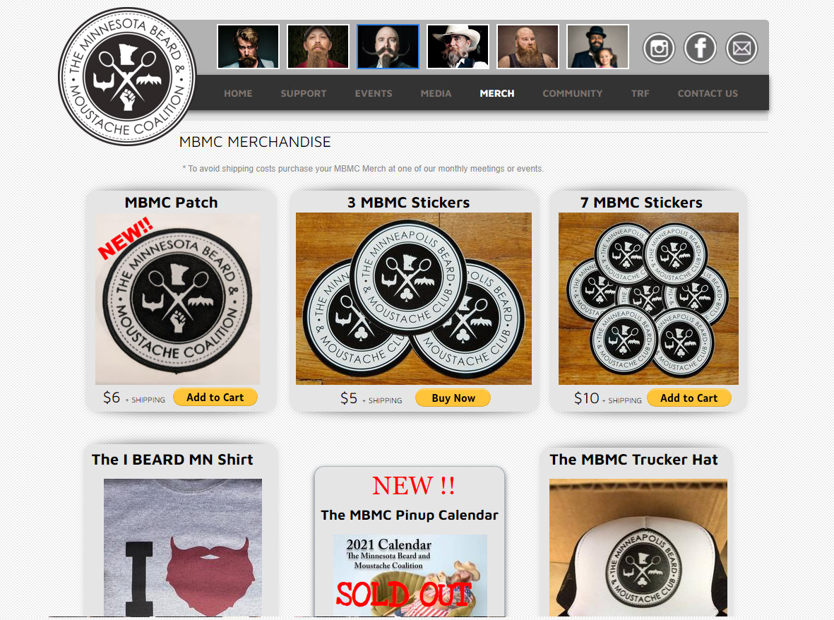 www.TheMBMC.org Merch Page
