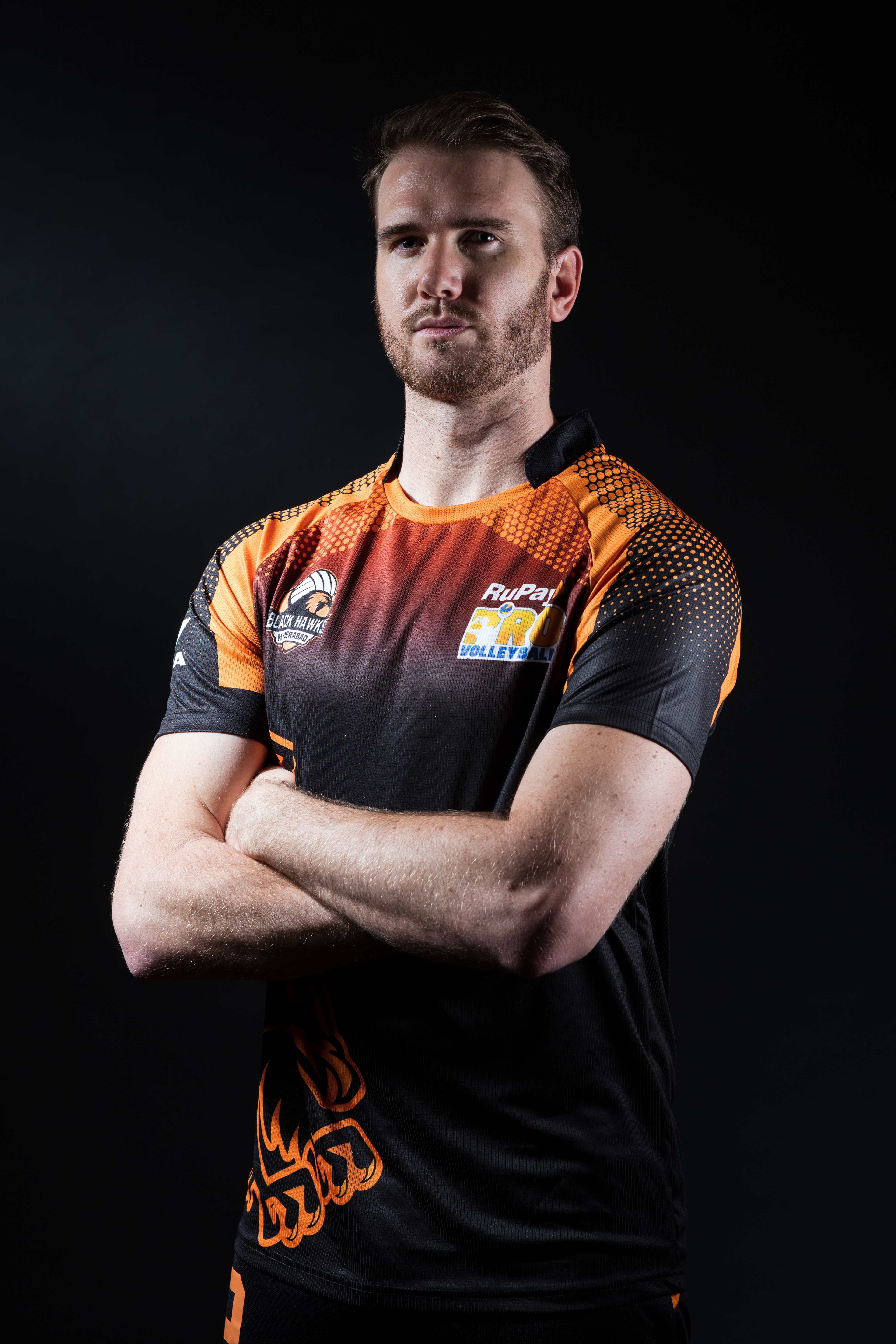 Carson Clark for Black Hawks Volleyball