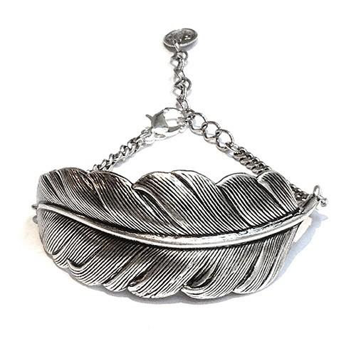 Bracelet 'Plume' - Argent - 59€
