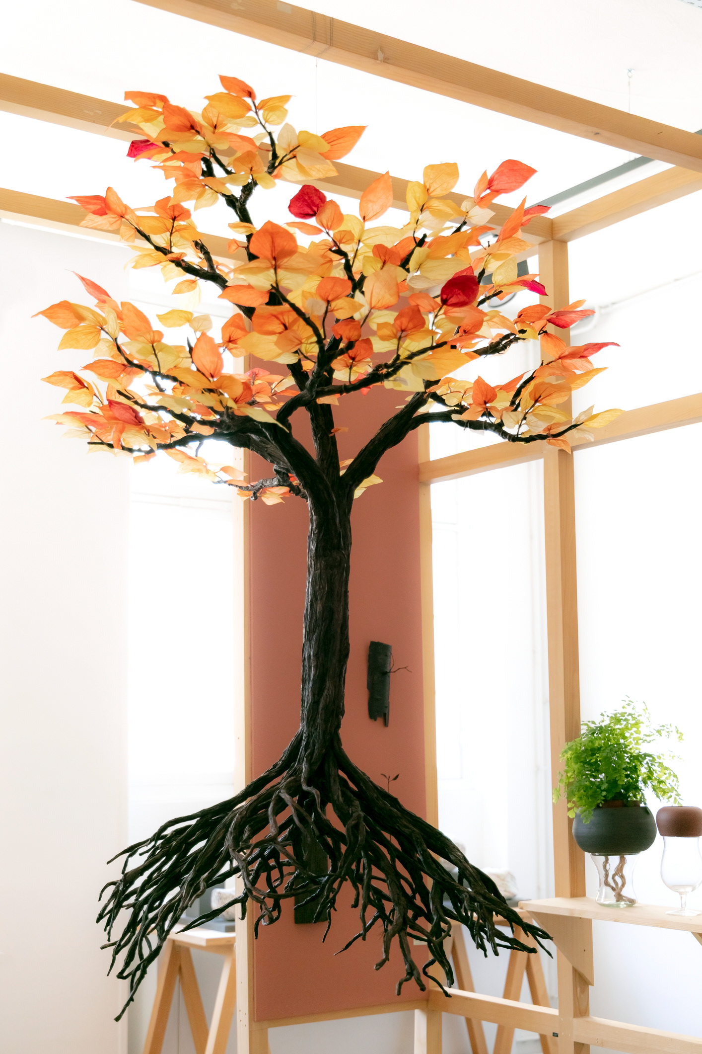 Sculpture Arbre - Papier mâché - 4 500€