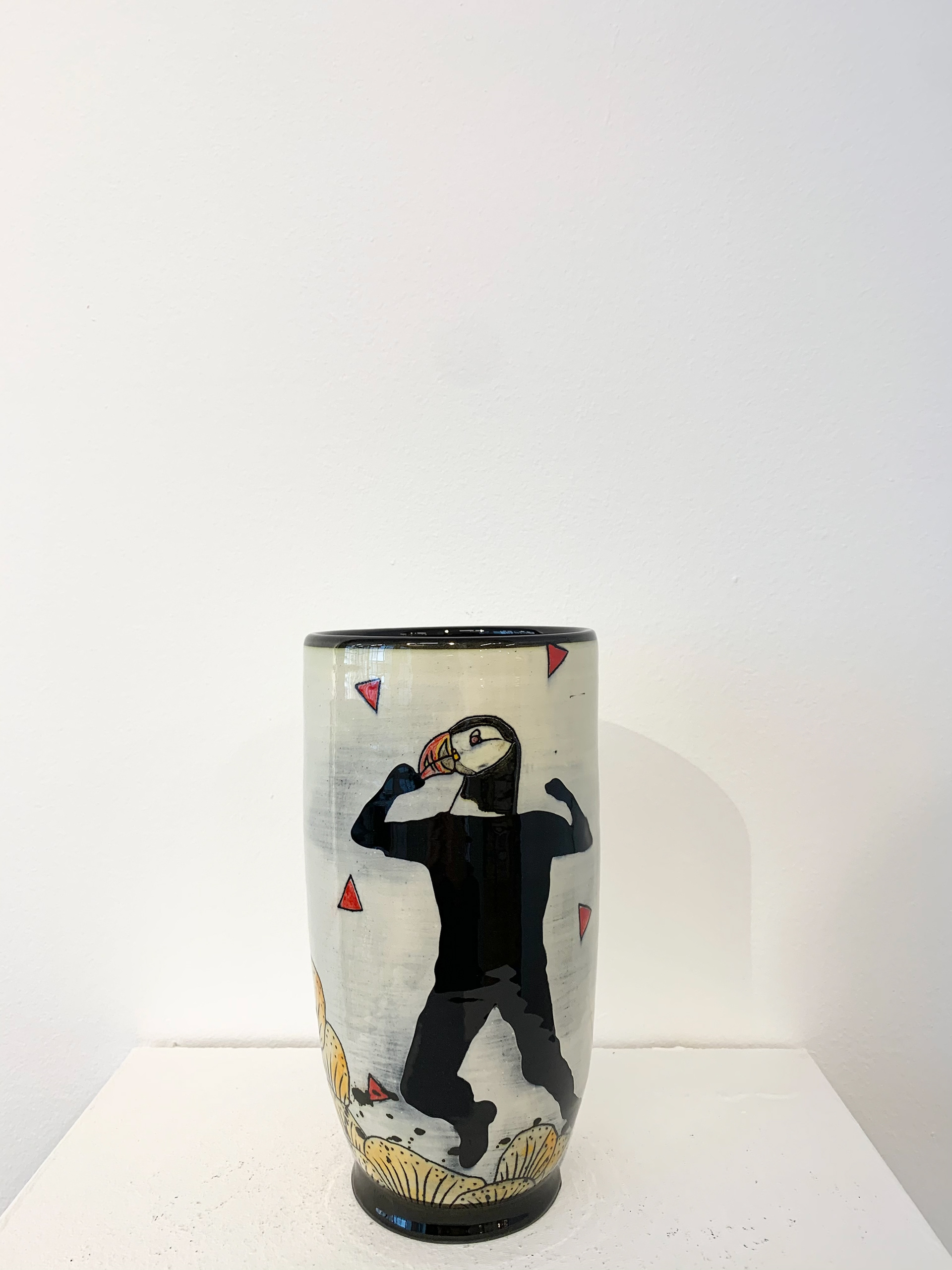 Gobelet en faïence - Collection 'Silhouettes' - 35€