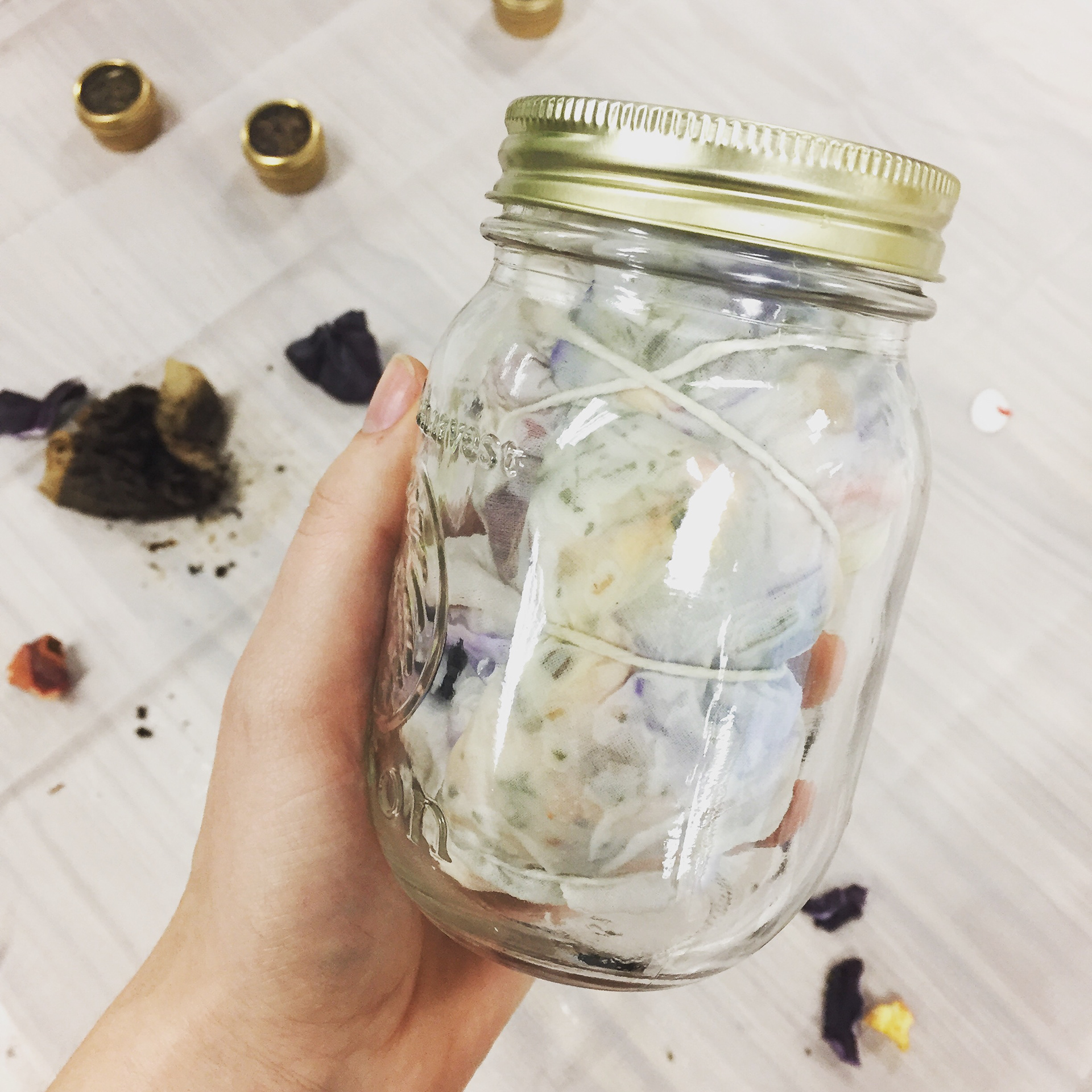 Got the chance to do another solar dyeing workshop for home ec teachers recently!
