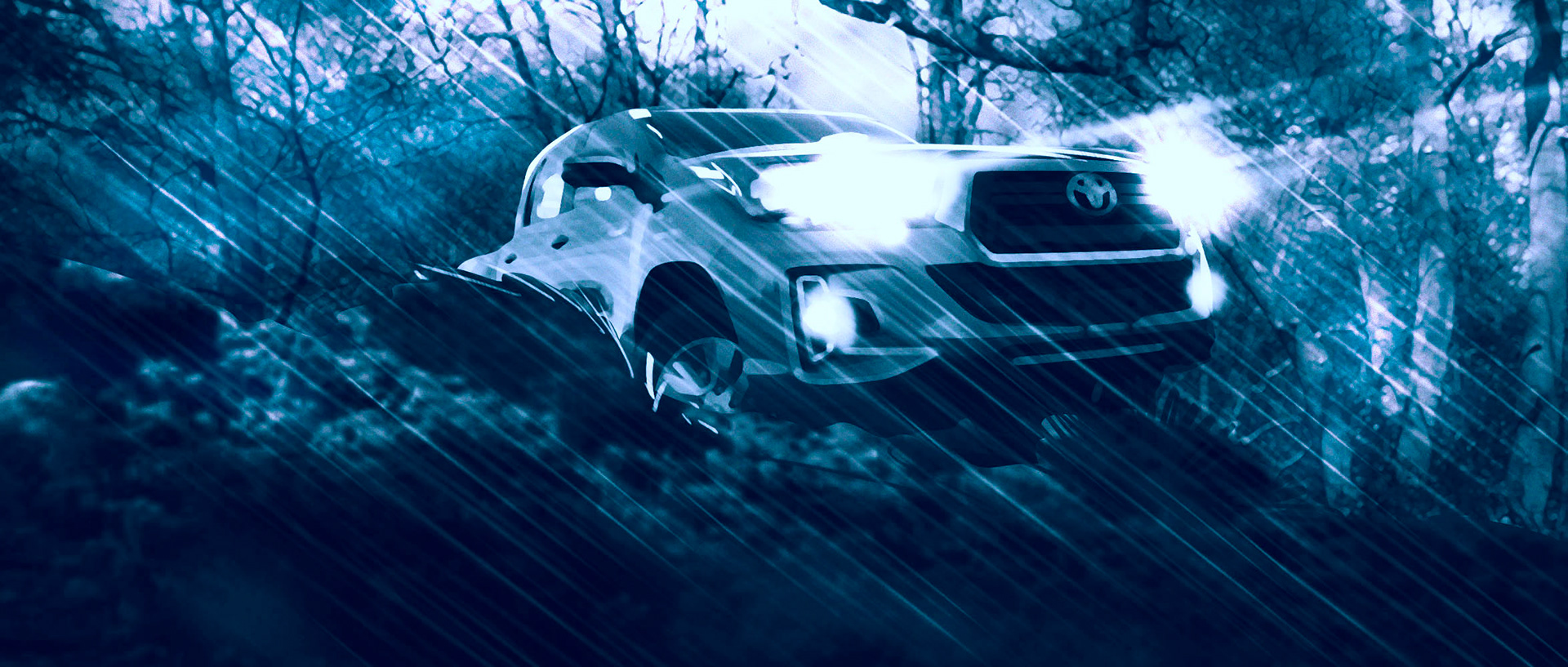 Storyboard para animatic - Publicidad Toyota Hilux