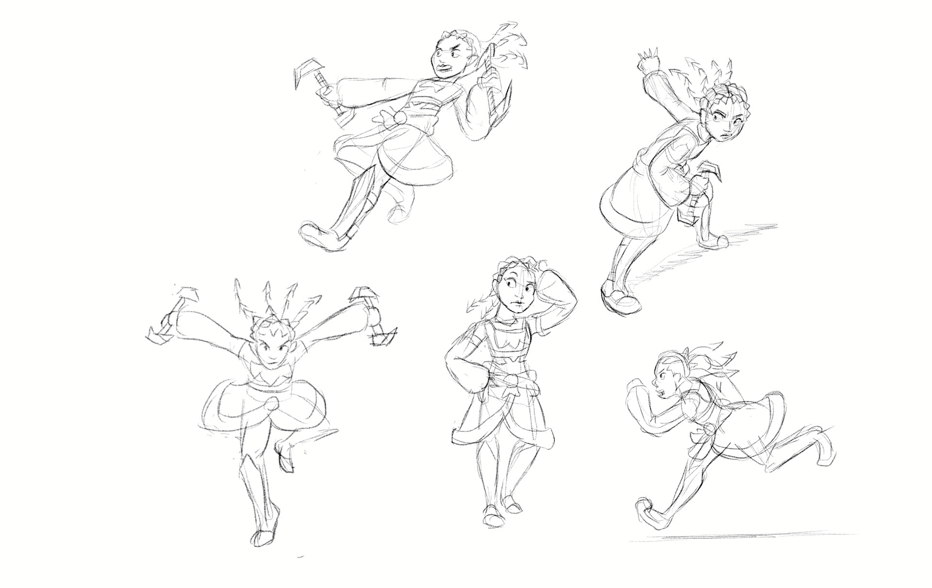 Taru Action Poses