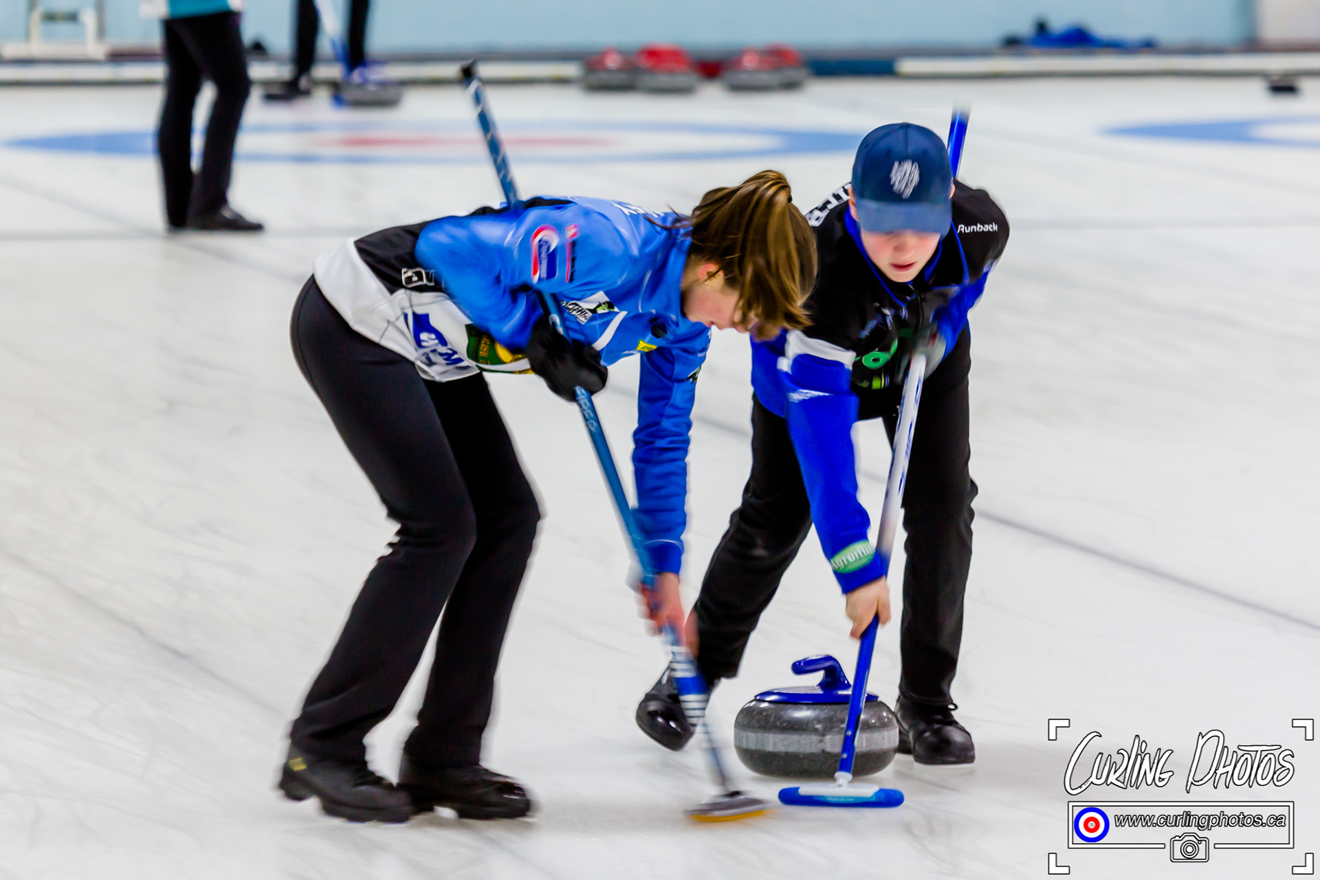 Curling Photos Jr Mixed Doubles Spiel SEMIs Jan 5, 2020
