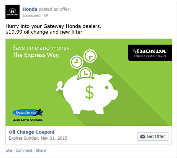 David Cho Creative Director Art Director Honda Service Facebook Ads