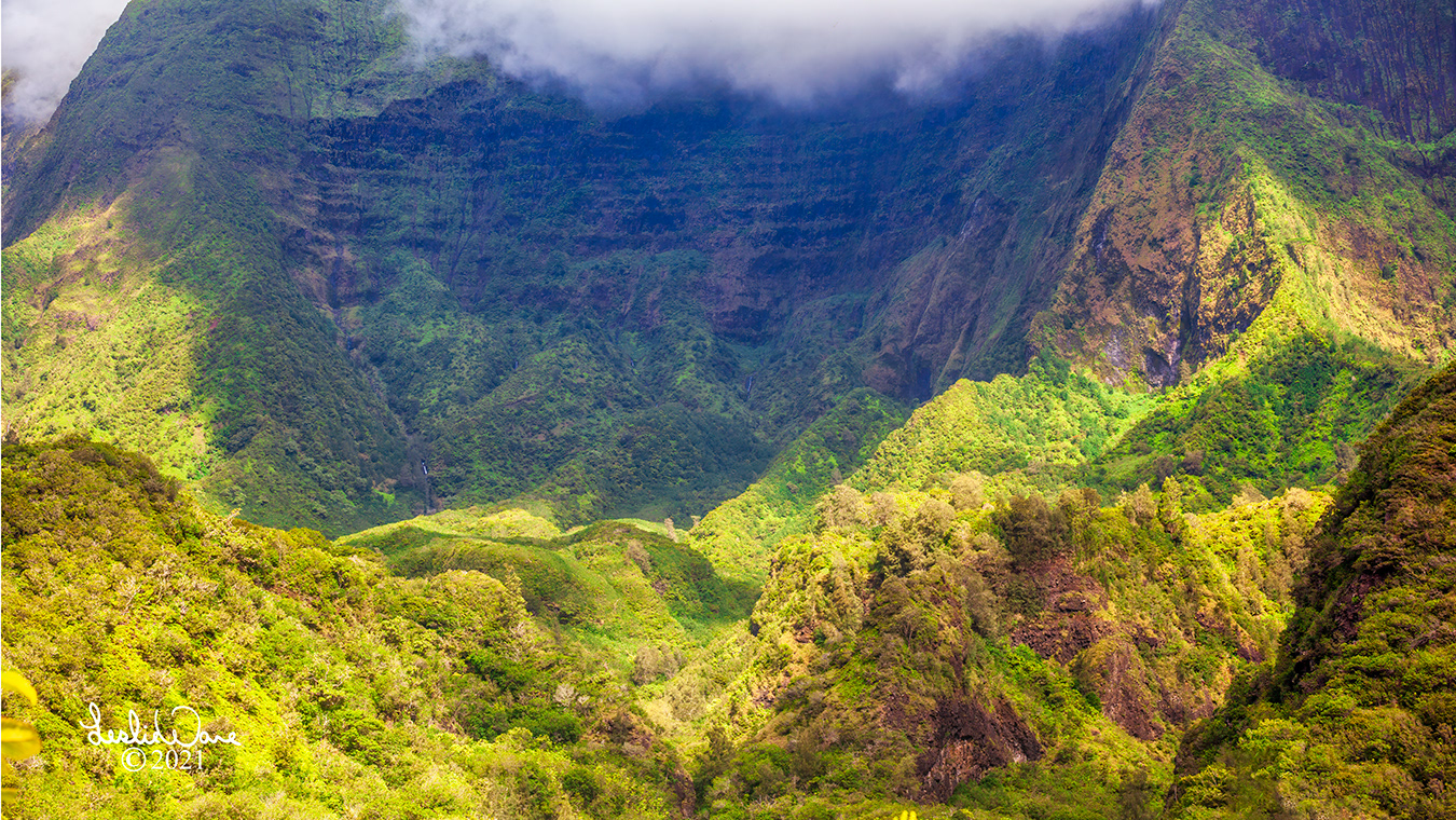 3418 Iao Valley Panorama, Maui Hawaii