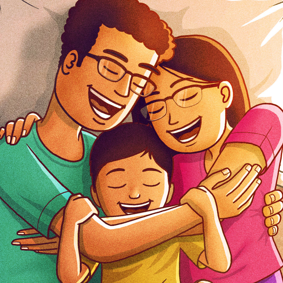 Varunjyoti Deori - Family Time - Bedtime Hug