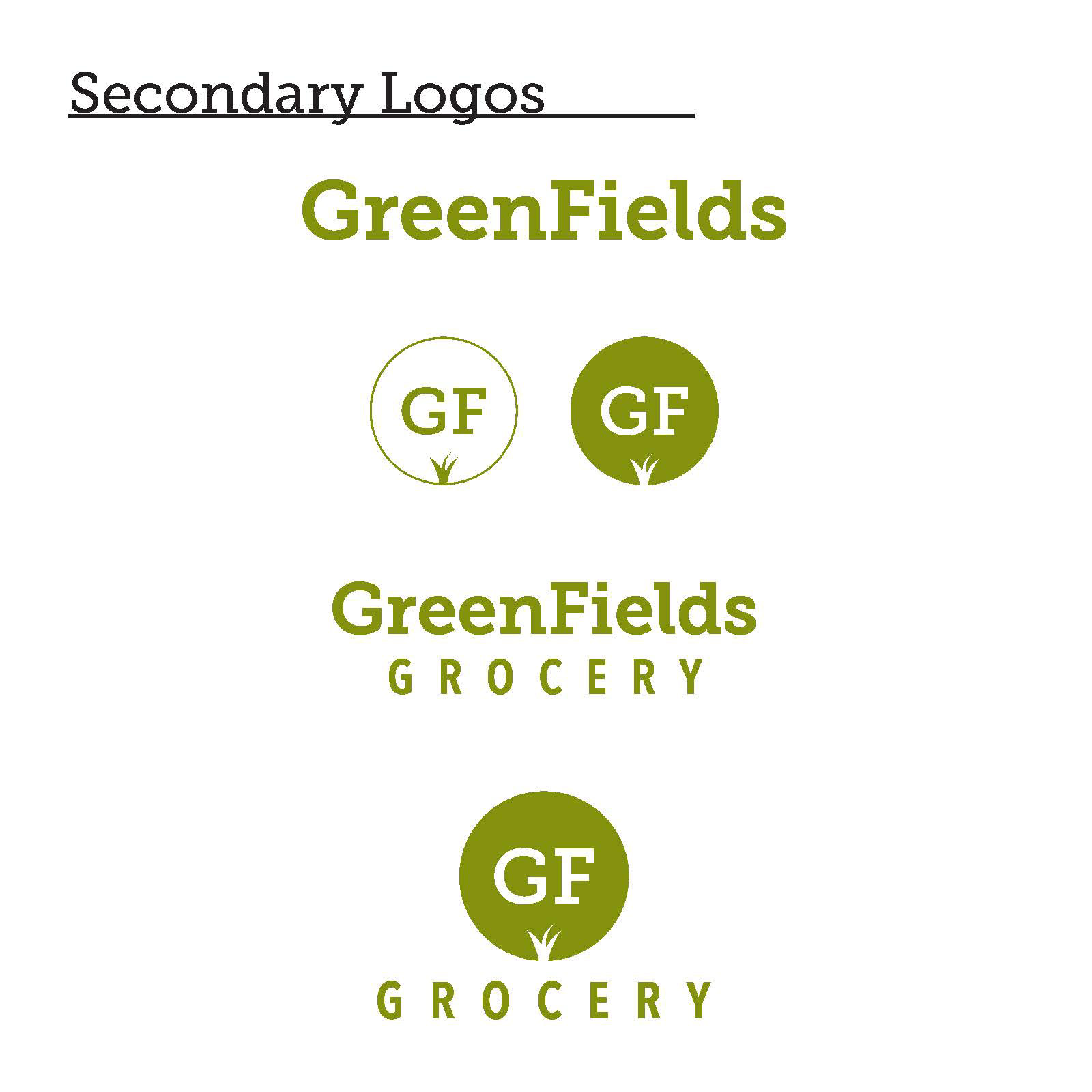 Casey Brabbs GreenFields Grocery Branding