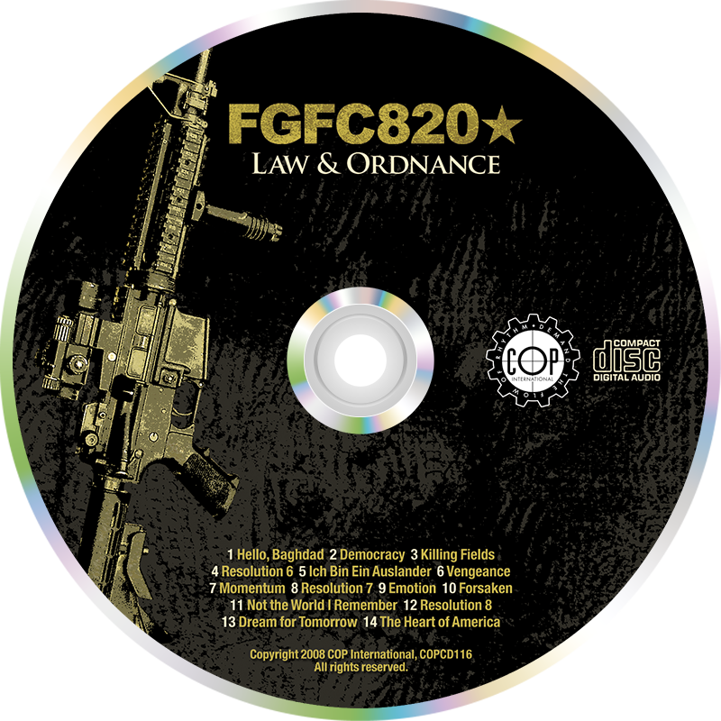FGFC820★ — Law & Ordnance disc