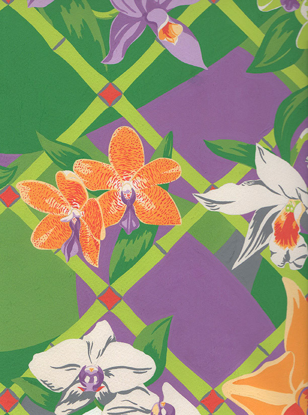 Goache Orchids