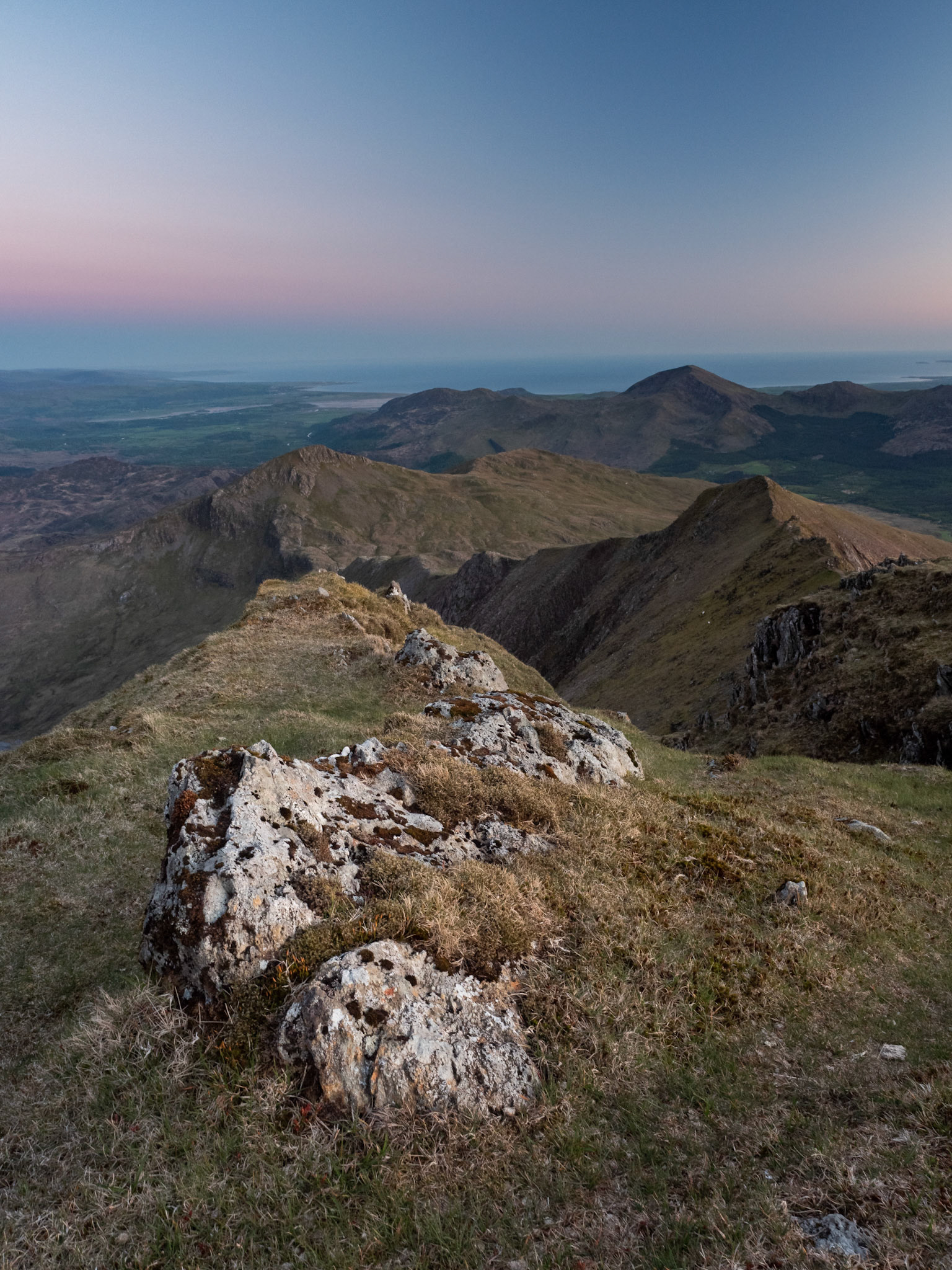 Sunset on Snowdon