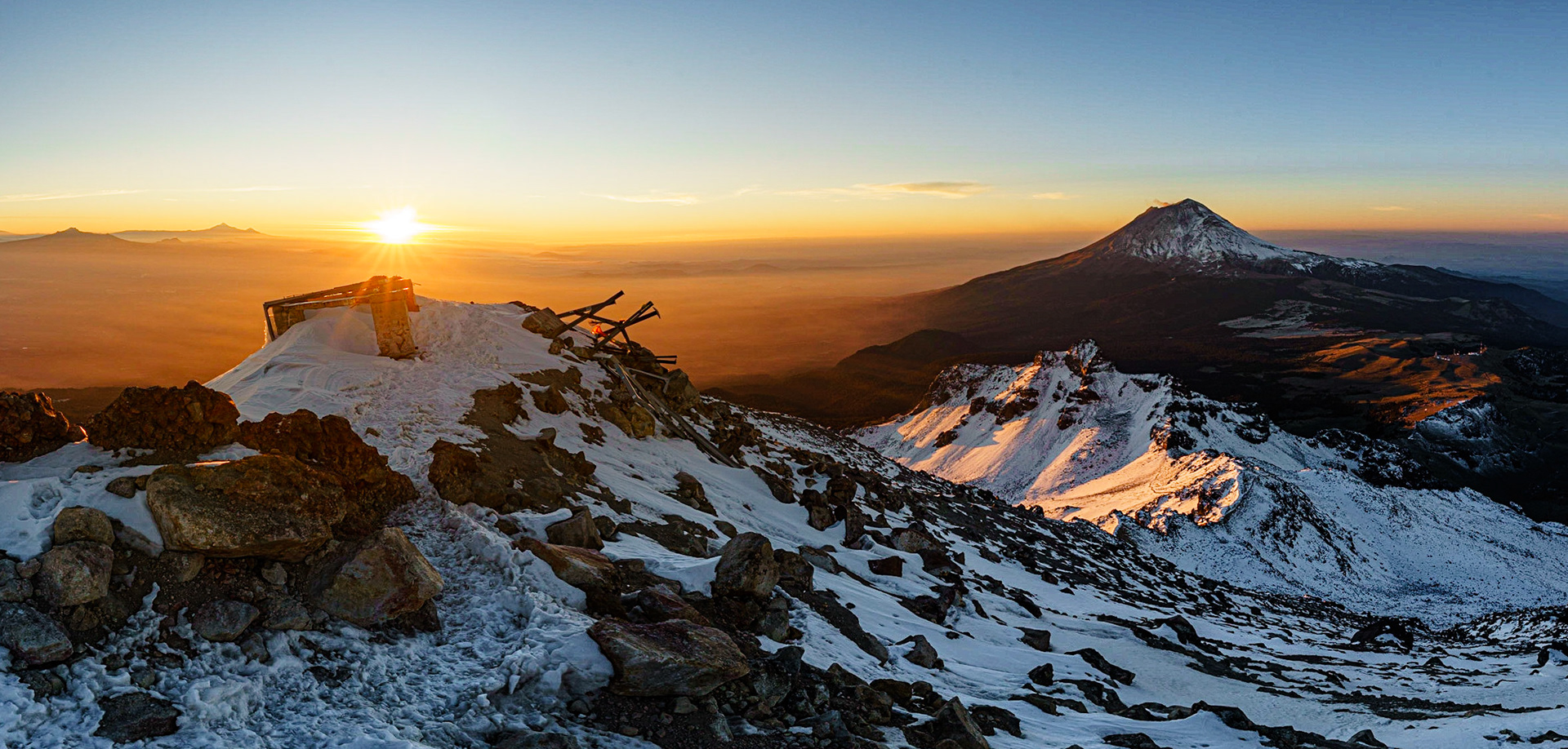 Mexiko - Blick zum Popocatepetl