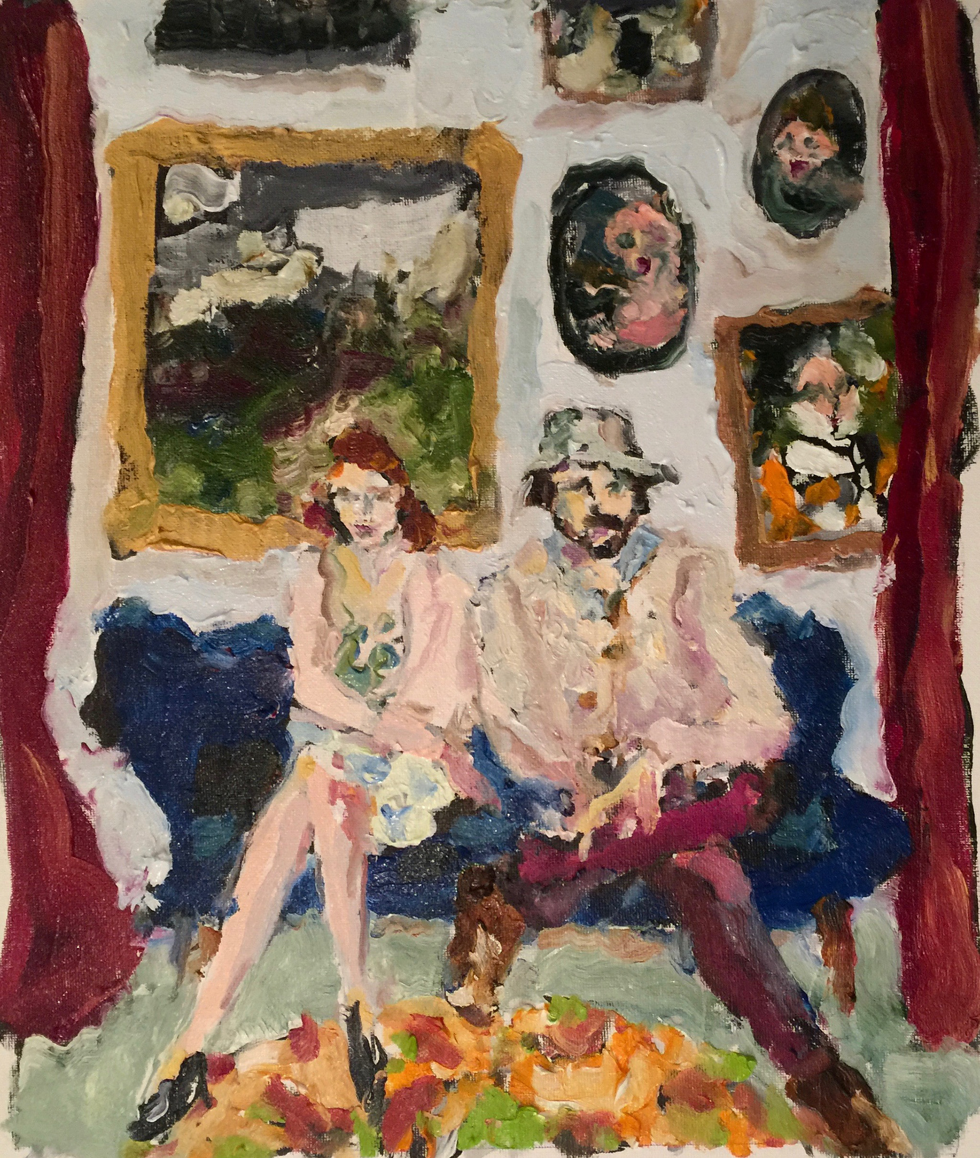 moth magazine bradley wood people interiors painting