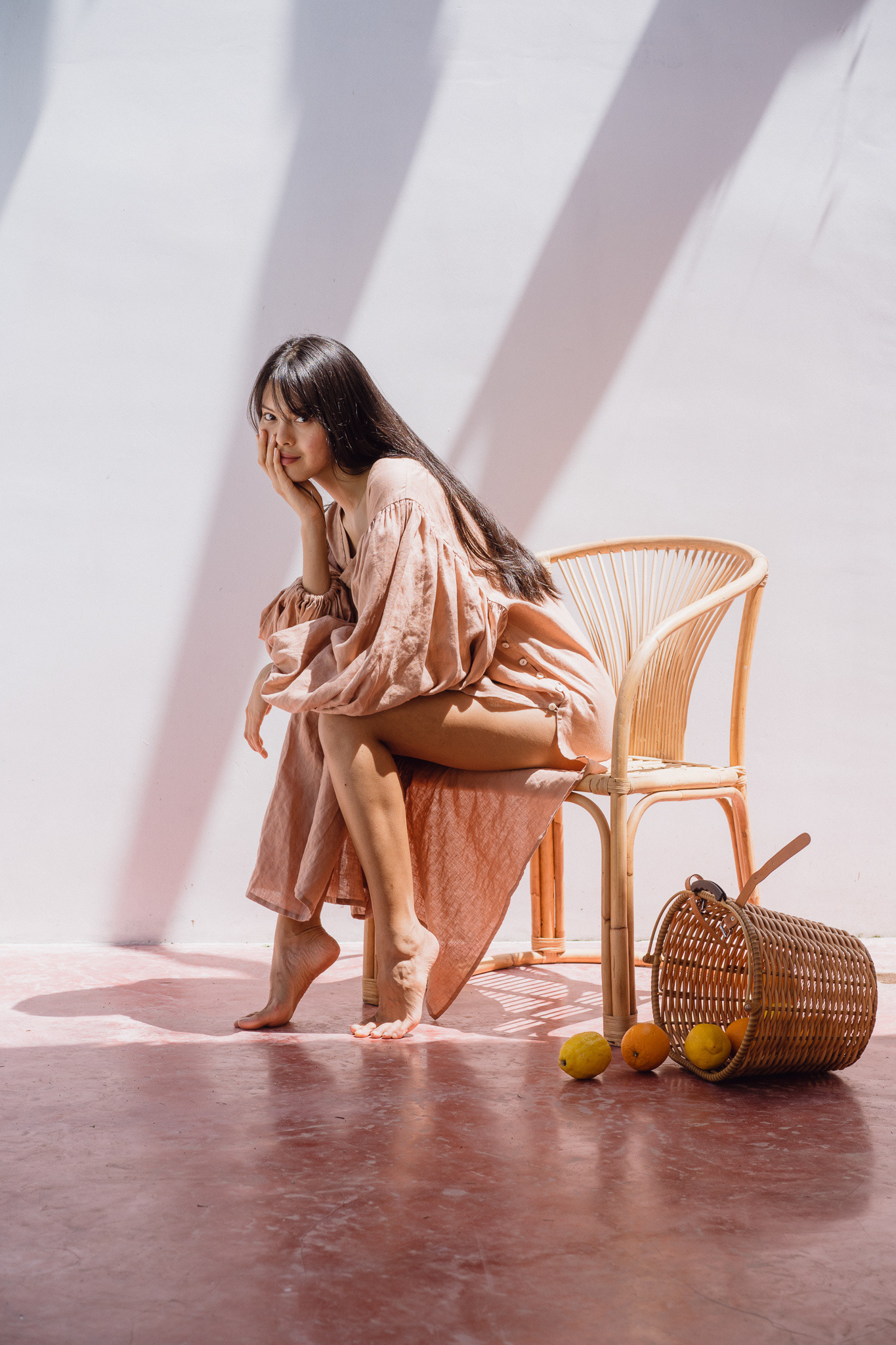Lola Dress in clay