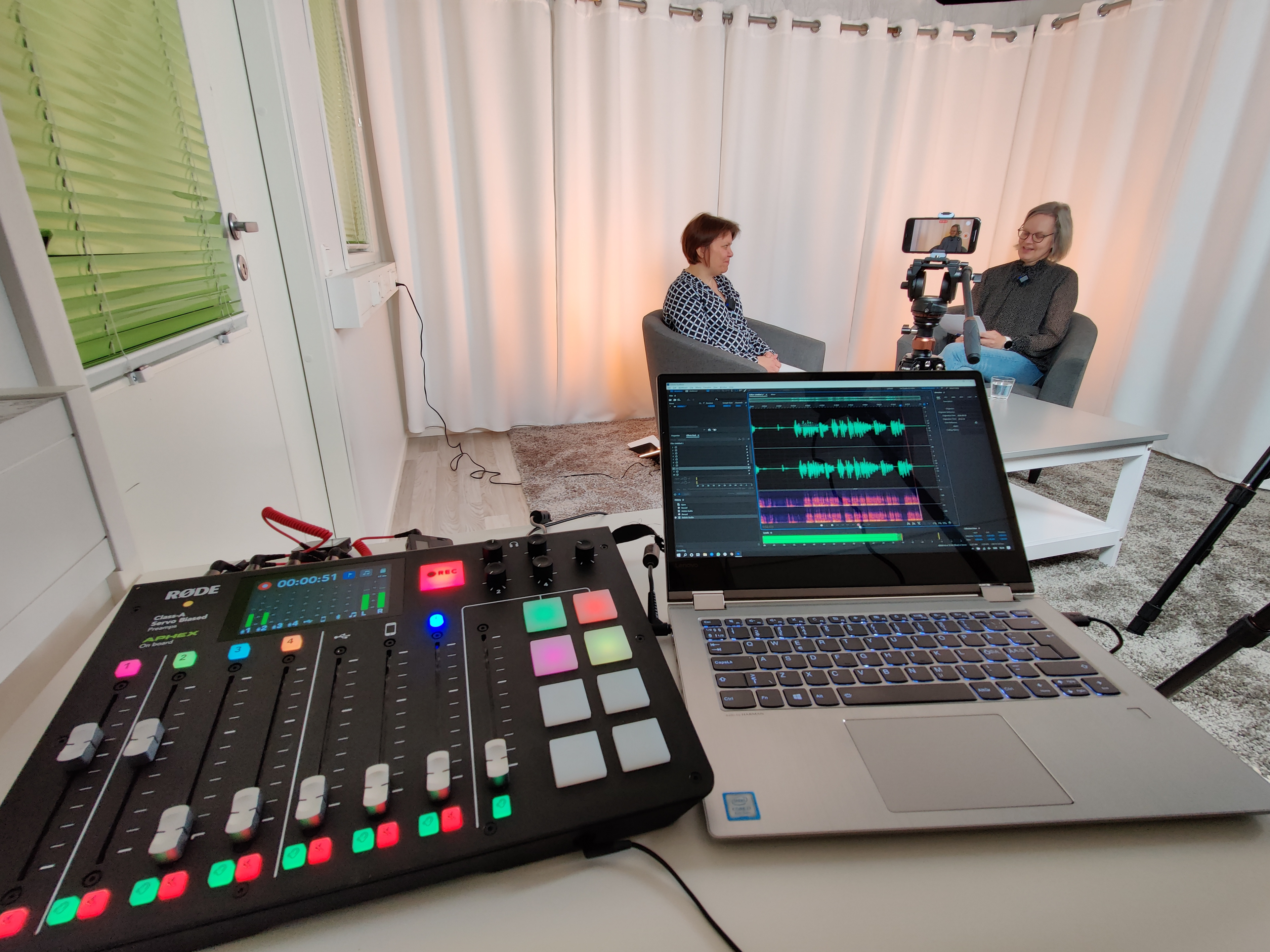 Small but effective studio