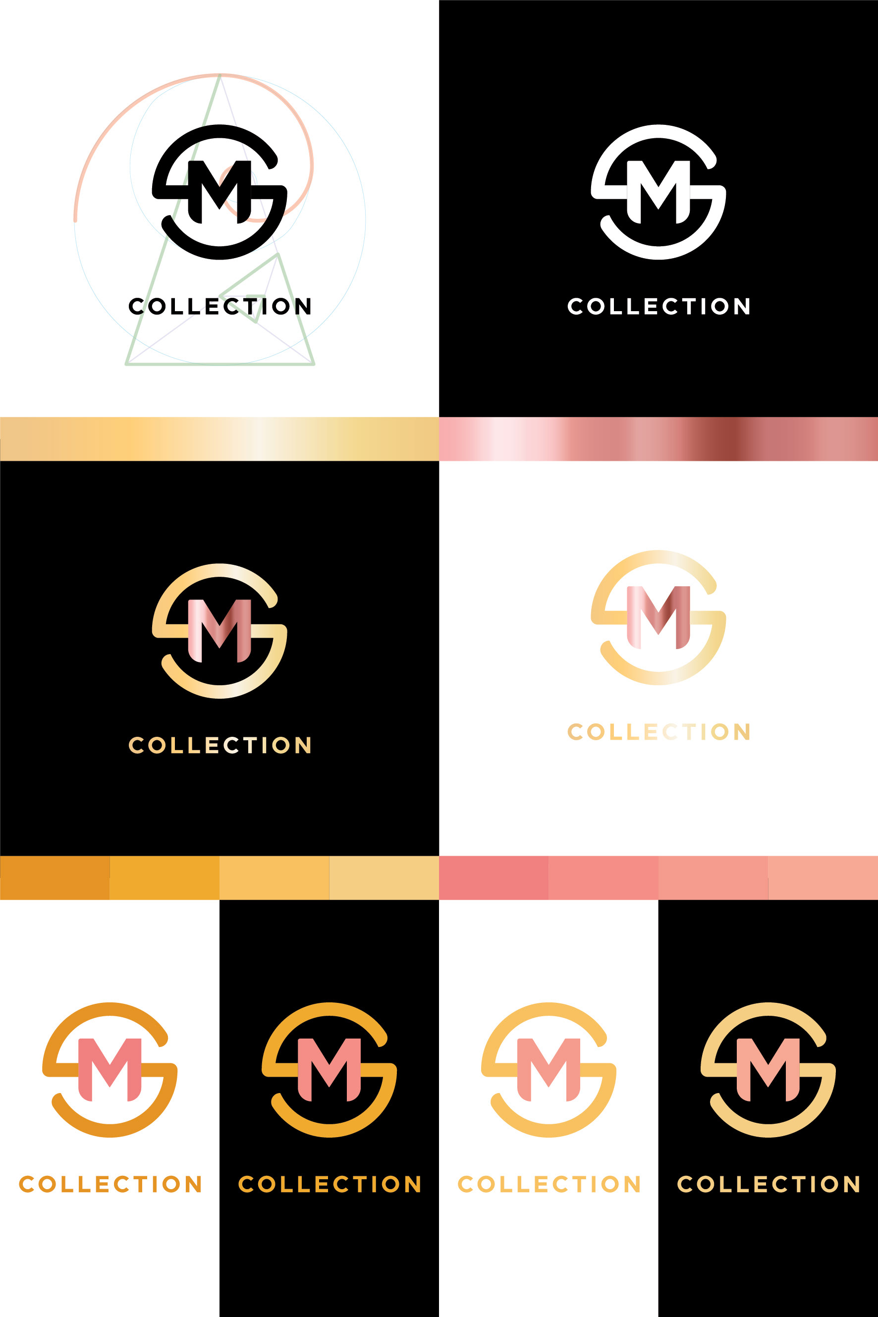 Ad Projects Applied Design S M Collection Logo Packaging Design