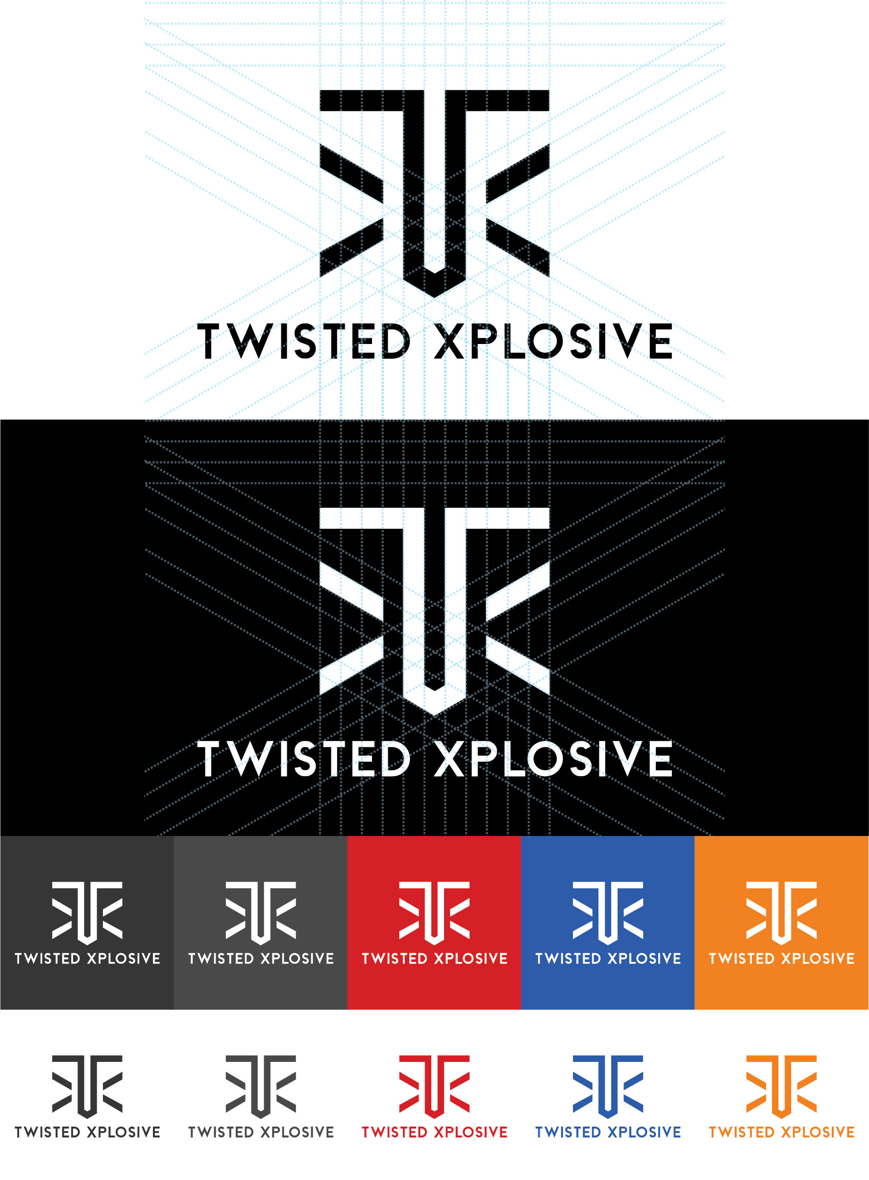 Twisted Xplosive Logo Design