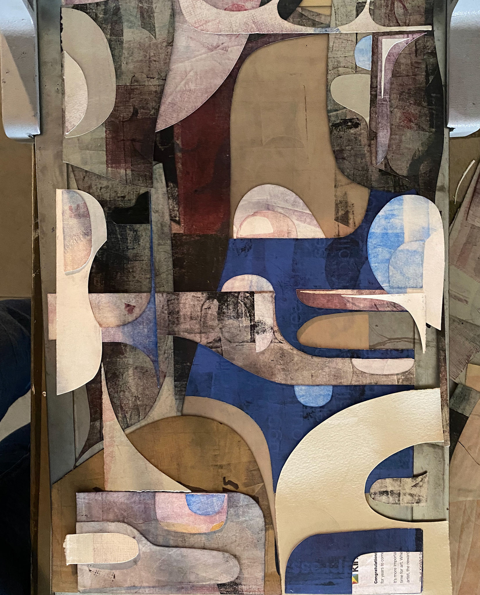 Assemblage #4, mixed media