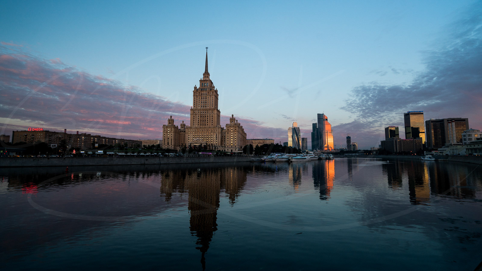 Sunrise in Moscow