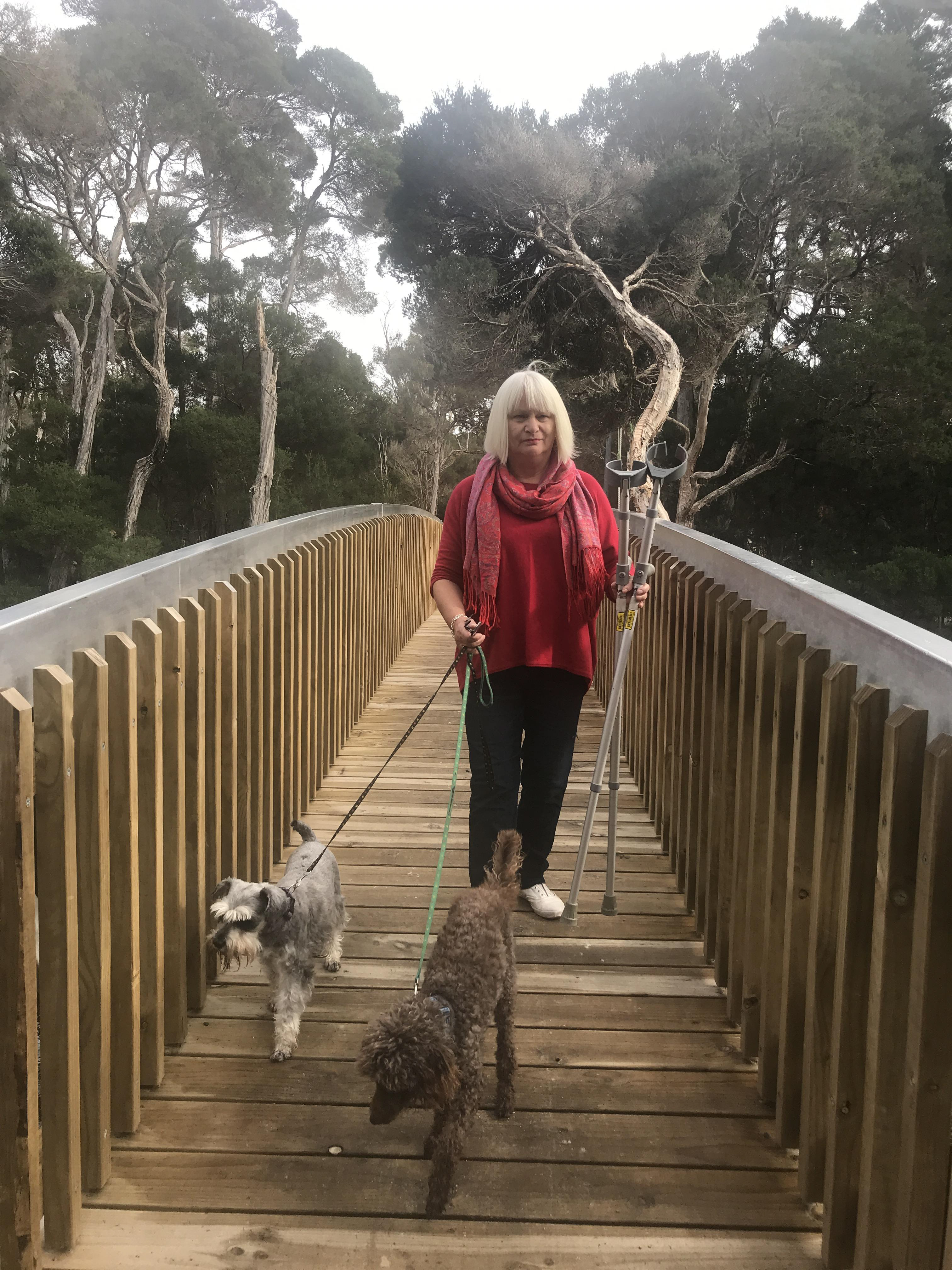 Sallee on Sisters Bridge