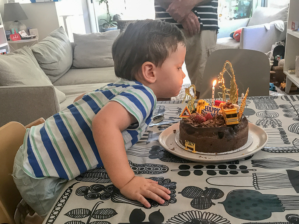 Fletcher on 2nd Birthday