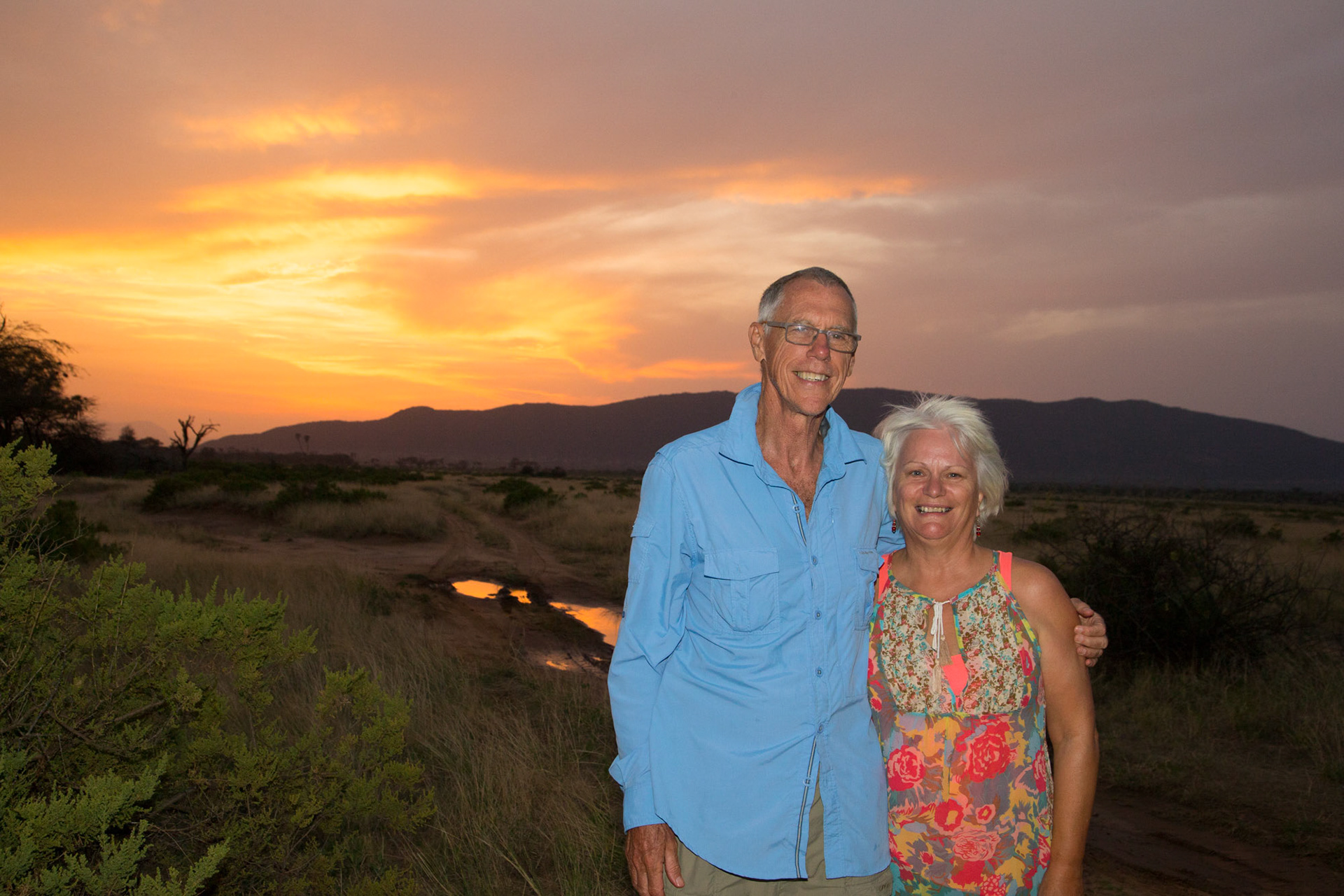 Bill and Sallee, Kenya, 2013