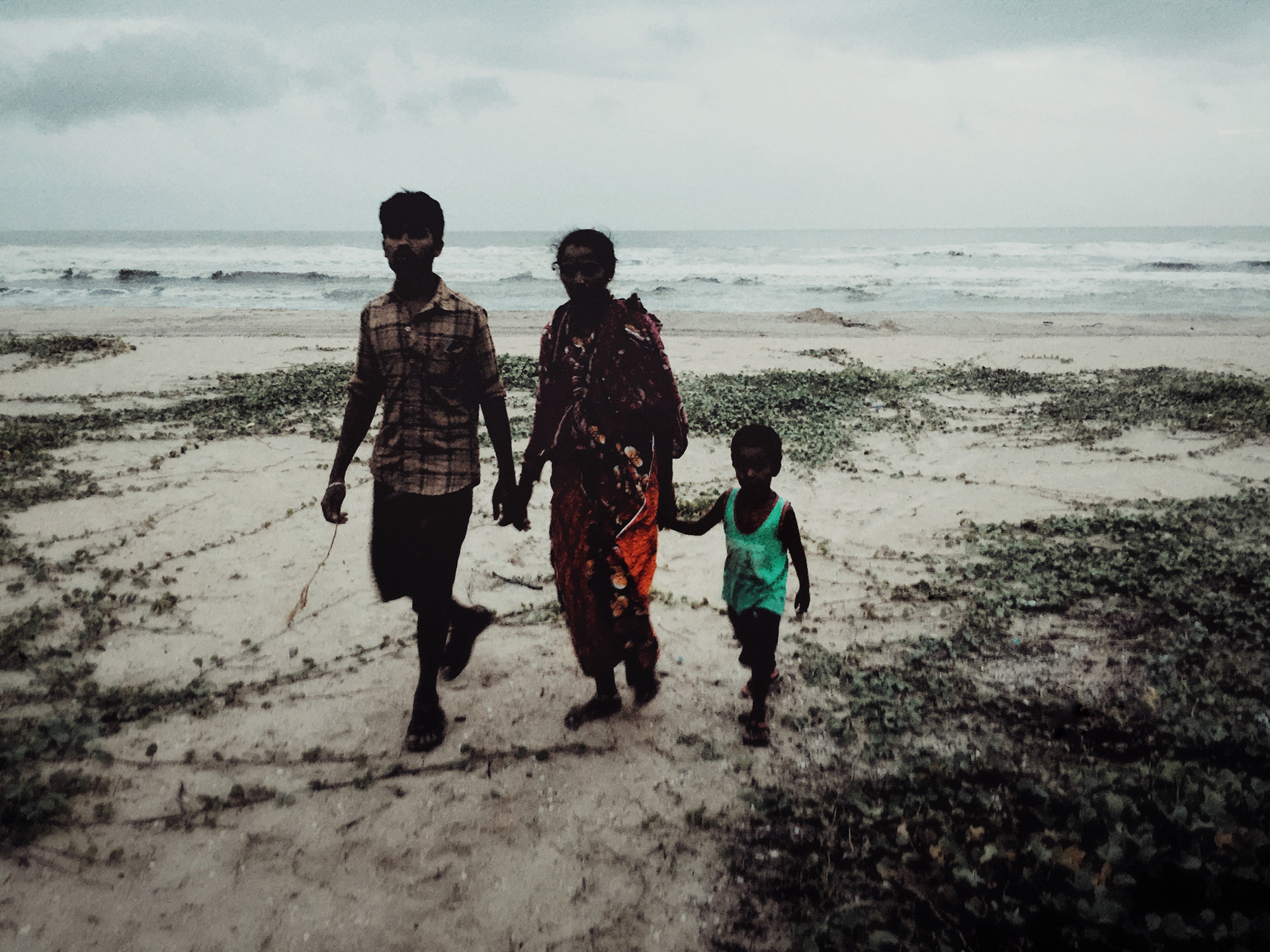 Walk by the Sea. Mangalore, 2016