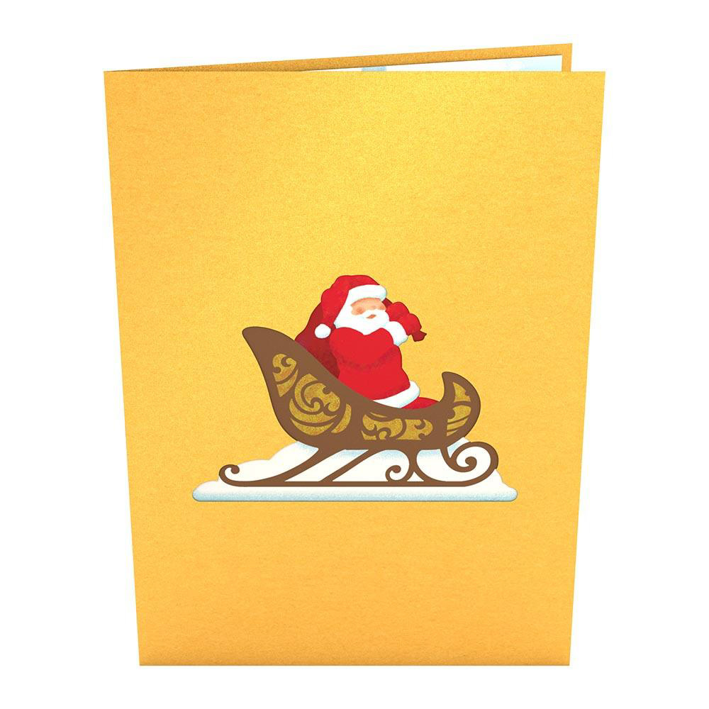 Night Before Christmas Santa Sleigh