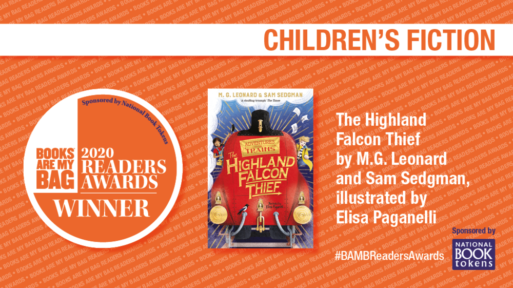 WINNER of the 2020 Books Are My Bag readers awards for Children’s Fiction.