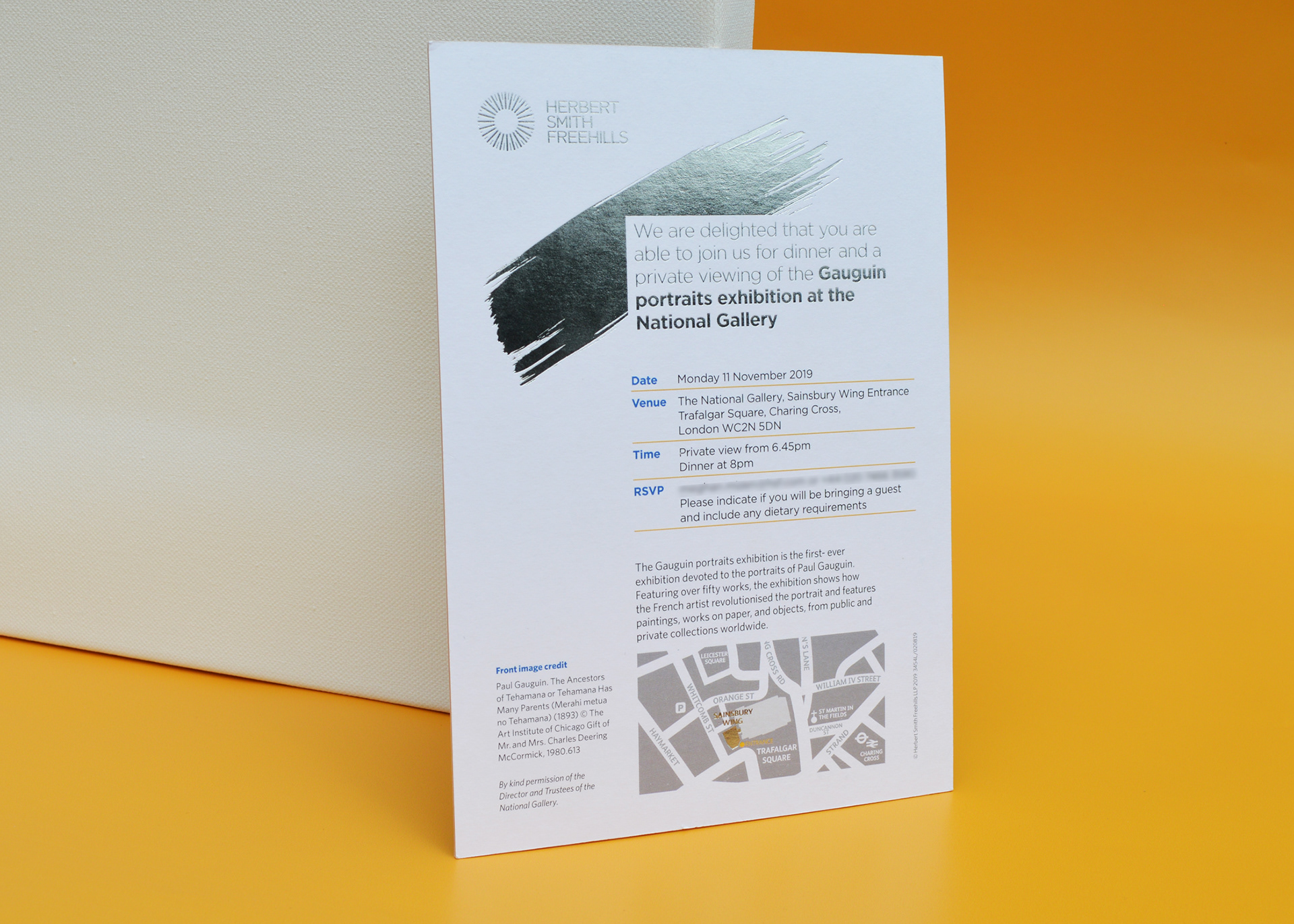 Sarah Kettle Gaugin Invitation sarah kettle gaugin invitation