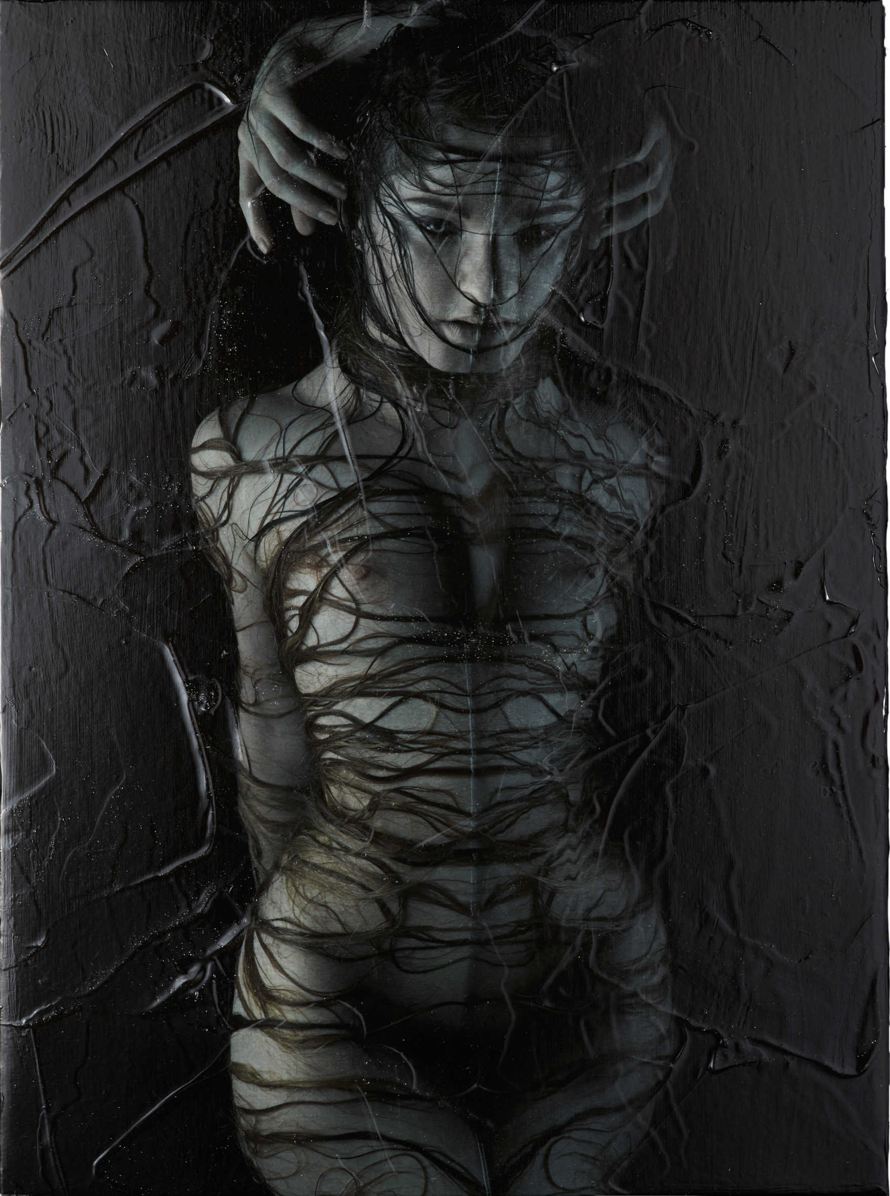 MOON - Leeloo #01, 2011 900×1200mm Pigment Print, Acrylic, Varnish